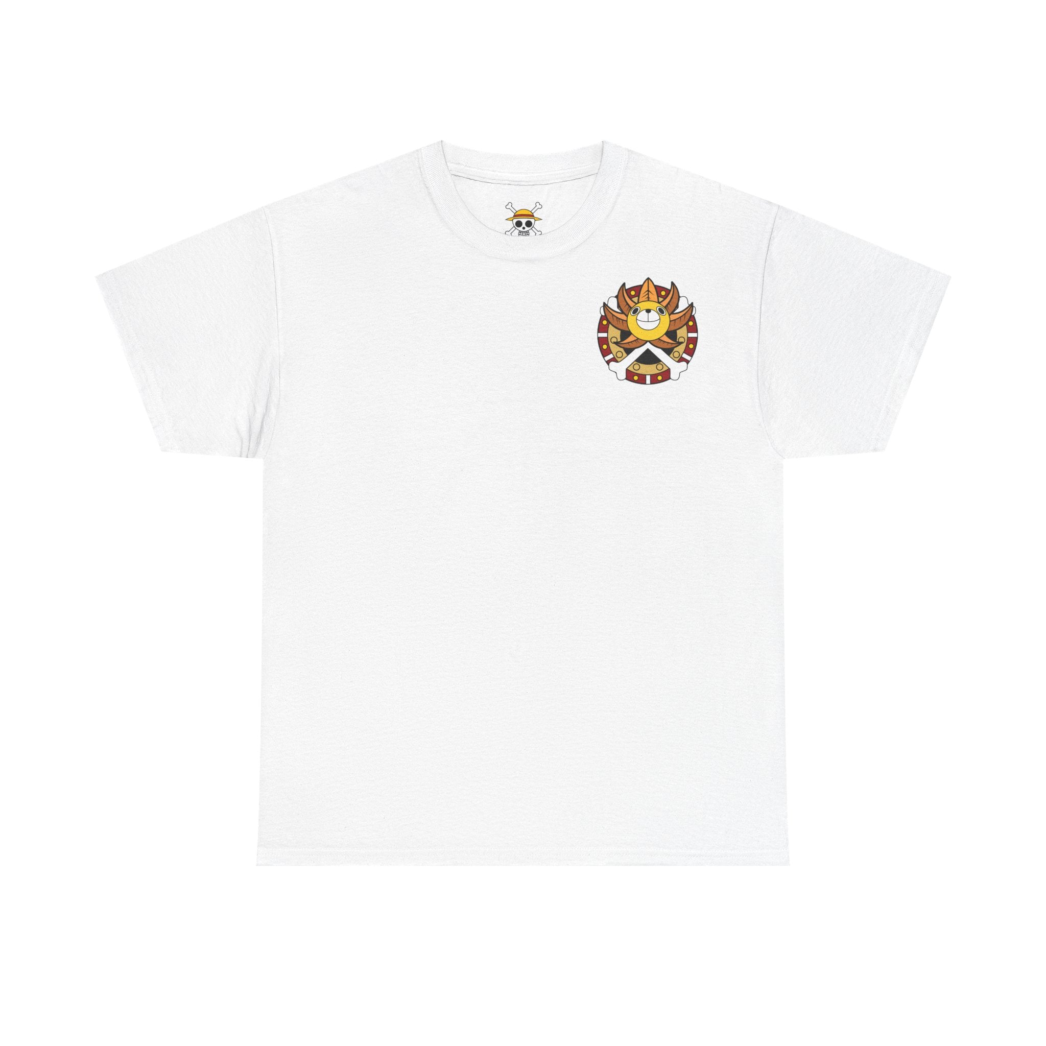 Graphic Anime Μπλούζα Franky – Retro Chest & Back Print