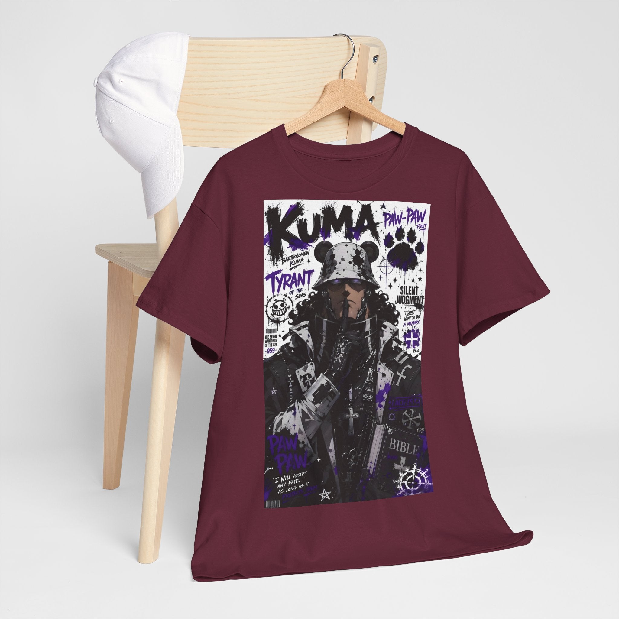 Anime T-Shirt "Bartholomew Kuma Streetwear" PlusVibe (Έως 5XL)