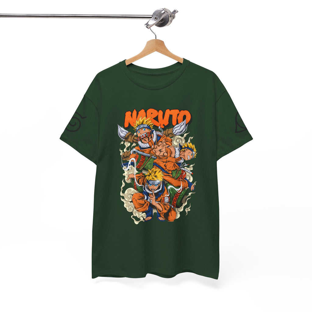 Graphic Anime Μπλούζα Naruto – Premium Character Collage Tee