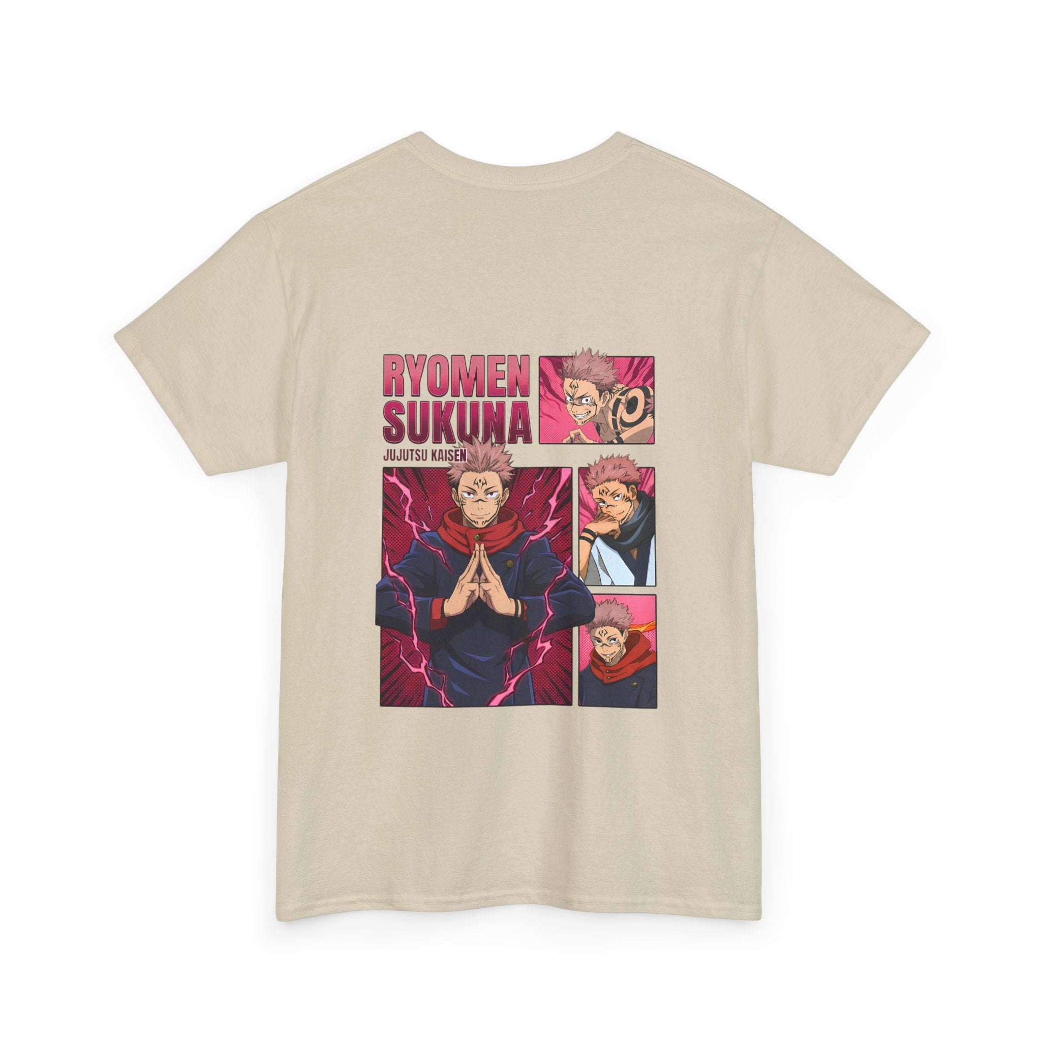 Anime T-Shirt "Sukuna King of Curses" PlusVibe (Έως 5XL)