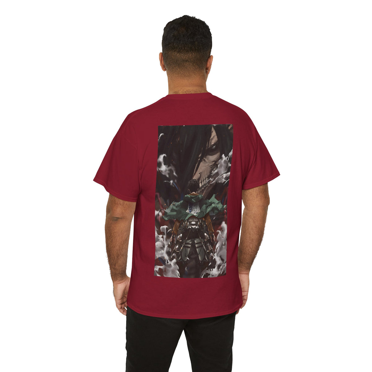 Anime T-Shirt "Eren Jaeger Titan Dualism" PlusVibe (Έως 5XL)
