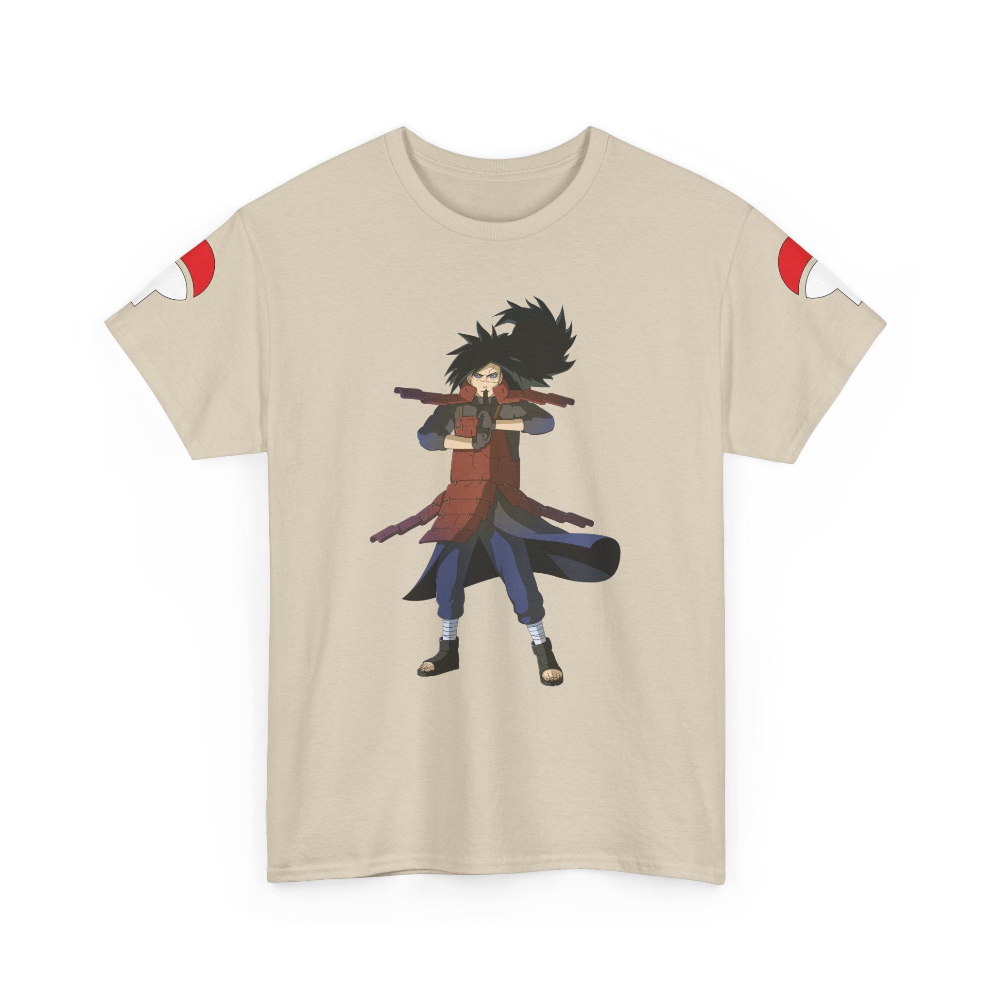Graphic Anime Μπλούζα Madara – Premium Red Uchiha Symbol Tee