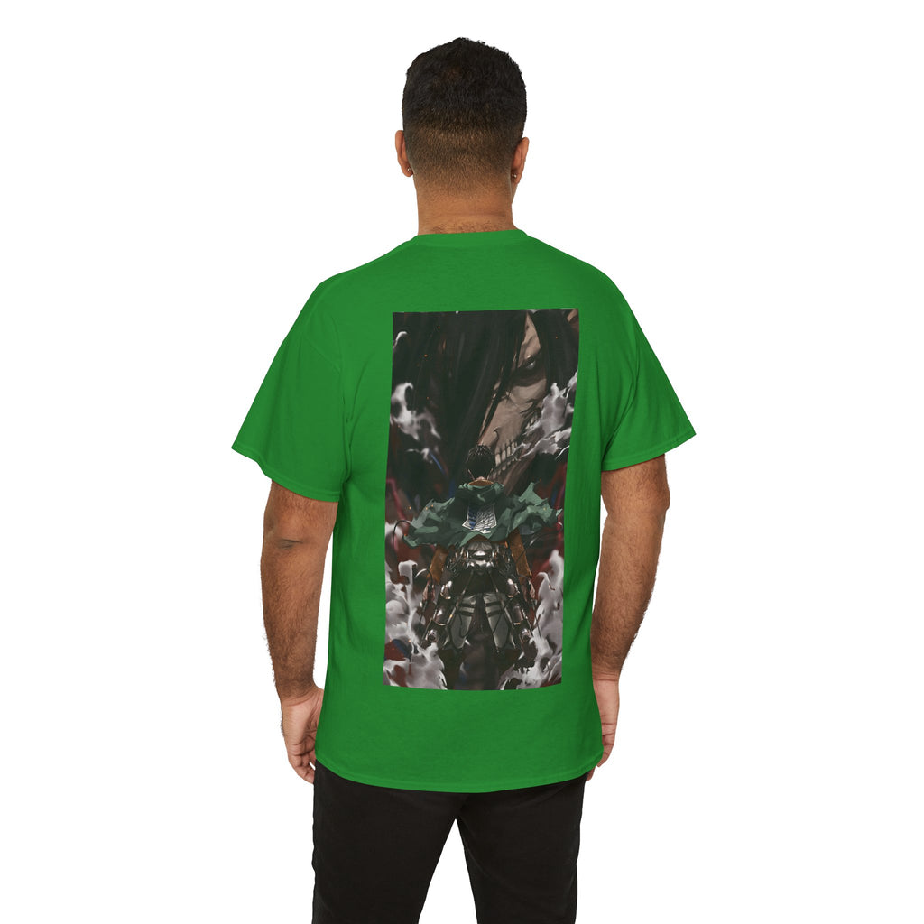Anime T-Shirt "Eren Jaeger Titan Dualism" PlusVibe (Έως 5XL)