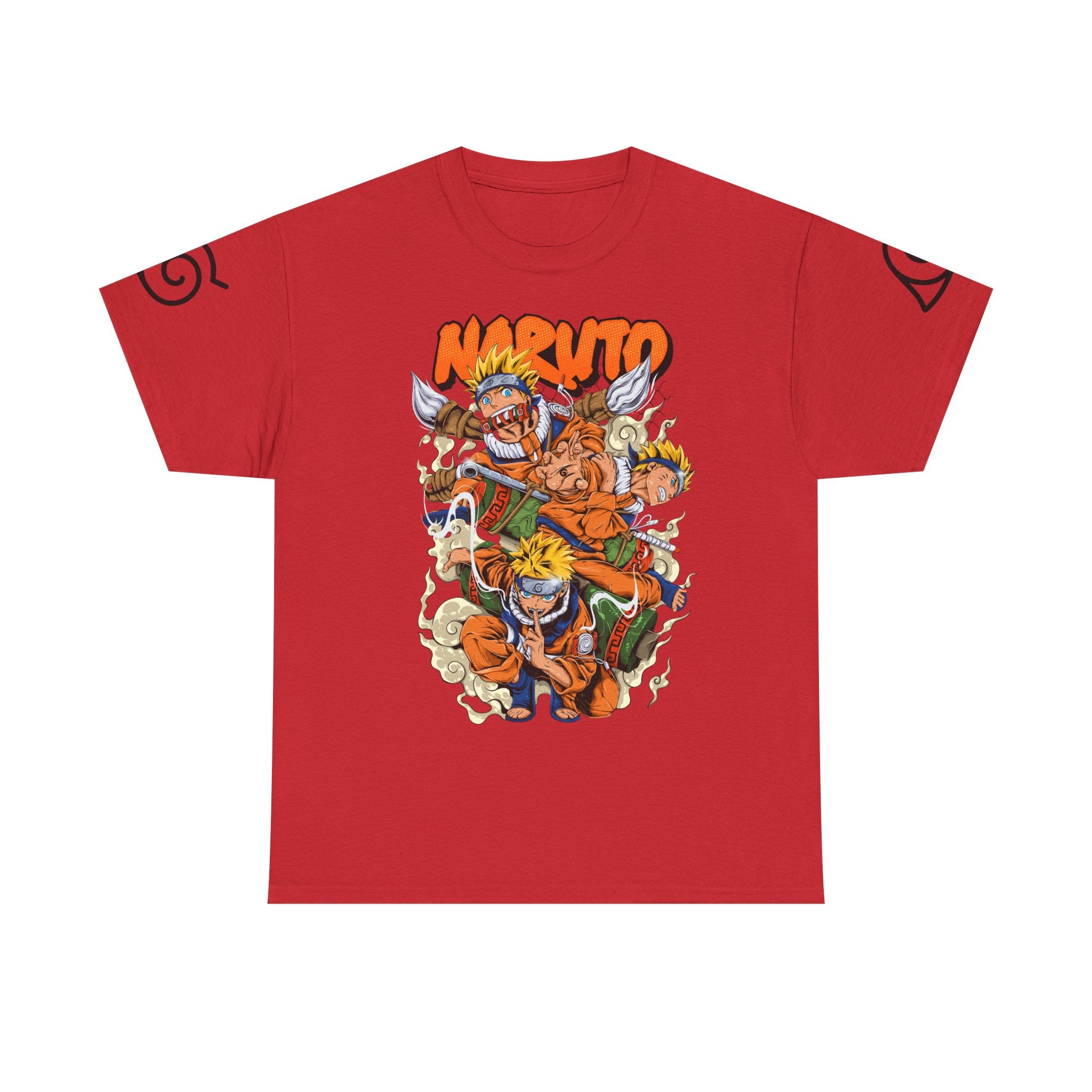 Graphic Anime Μπλούζα Naruto – Premium Character Collage Tee