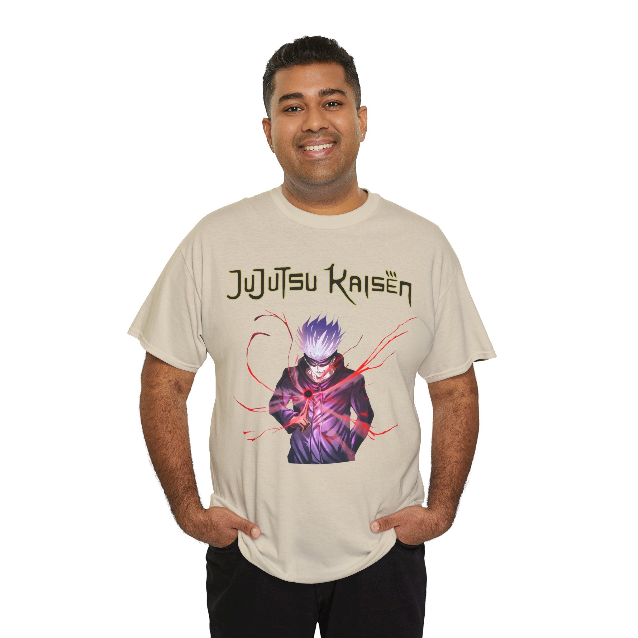 Anime T-Shirt "Satoru Gojo Minimal Stamp" PlusVibe (Έως 5XL)