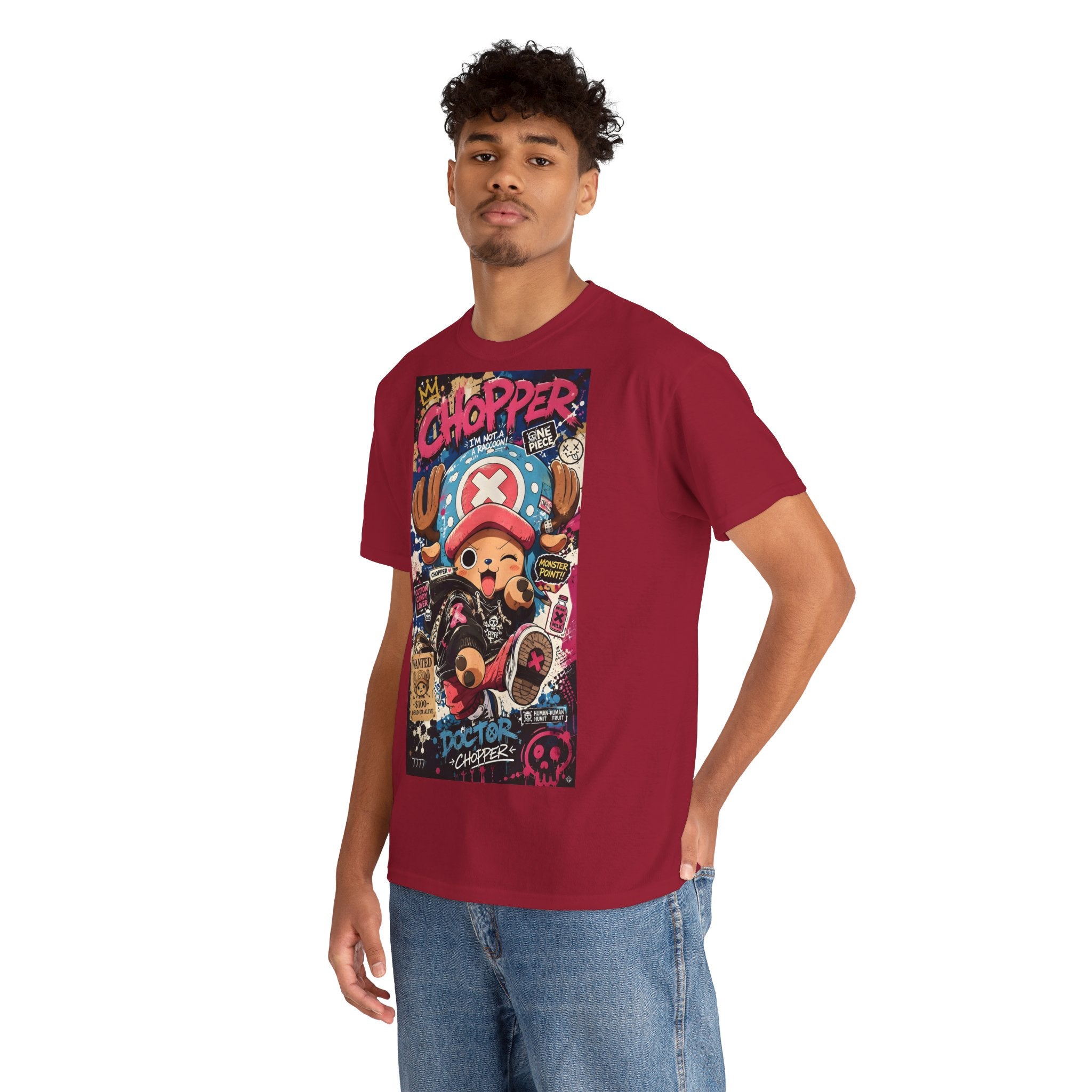 Anime T-Shirt "Tony Tony Chopper Streetwear" PlusVibe (Έως 5XL)