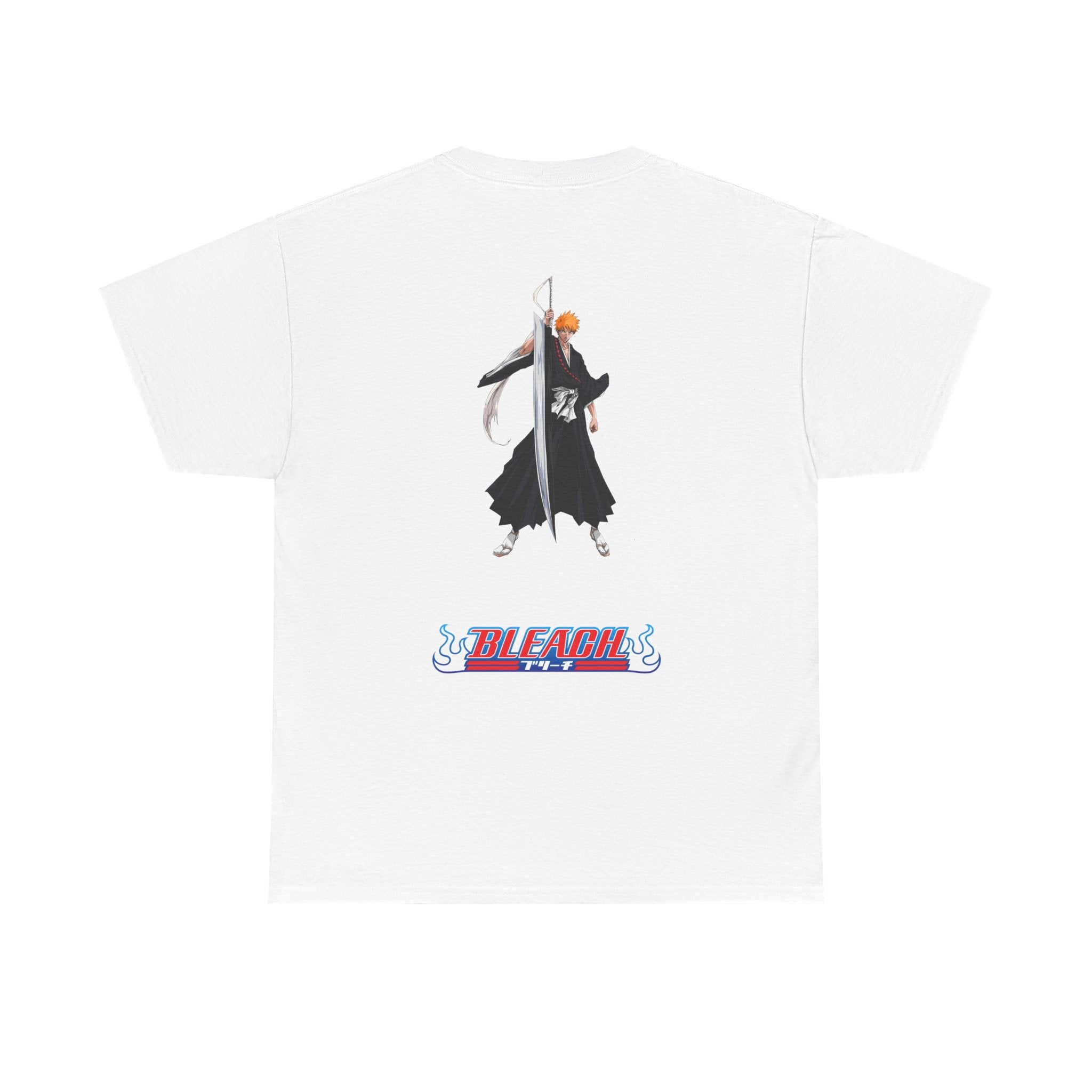 Anime T-Shirt Bleach "Ichigo Kurosaki" Back Graphic PlusVibe (Έως 5XL)
