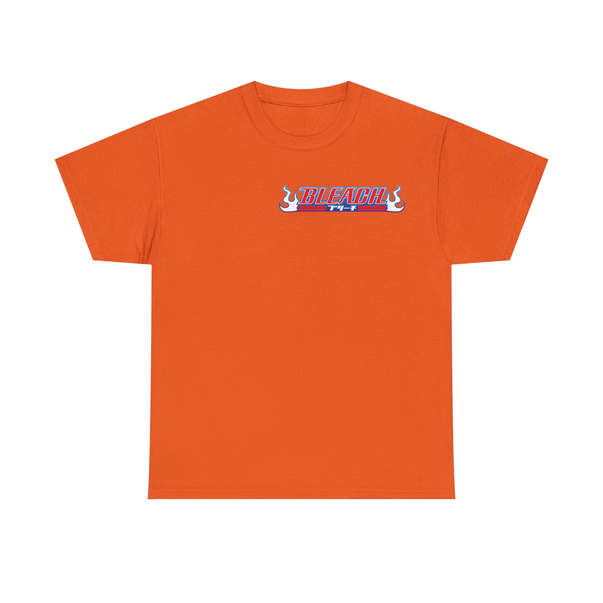 Graphic Anime Μπλούζα Bleach Retro Logo – Vintage Back Print