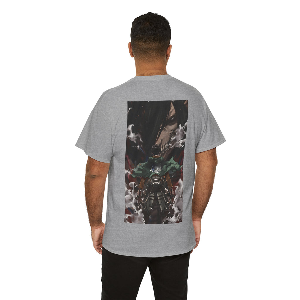 Anime T-Shirt "Eren Jaeger Titan Dualism" PlusVibe (Έως 5XL)