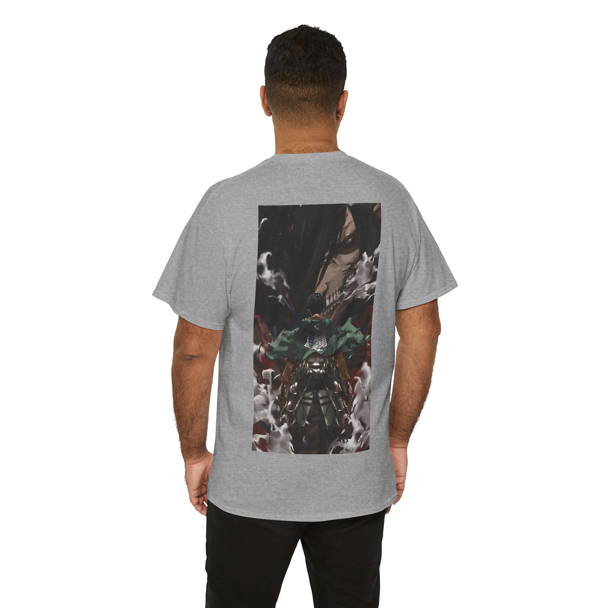Anime T-Shirt "Eren Jaeger Titan Dualism" PlusVibe (Έως 5XL)