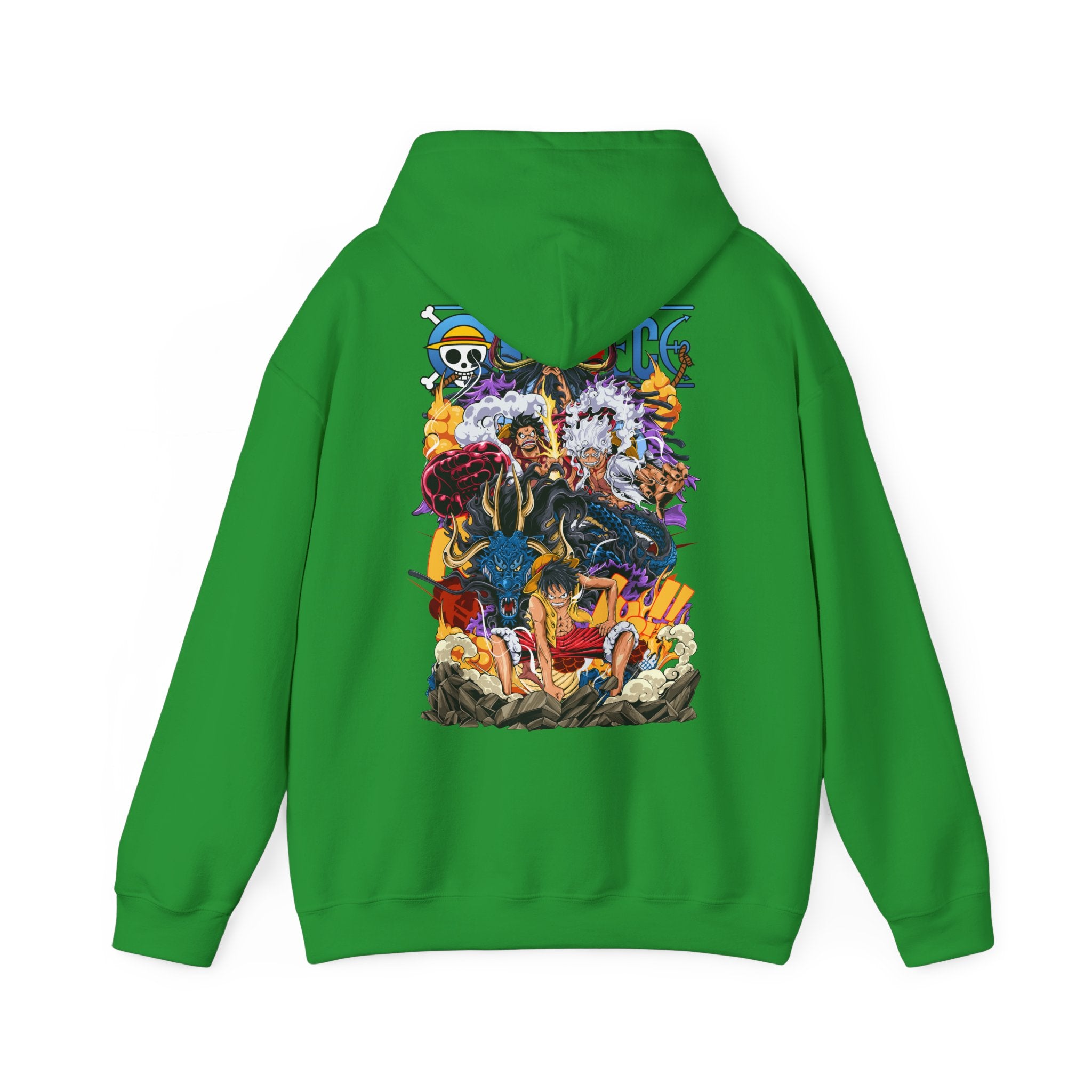 Oversized Φούτερ Luffy Gears Evolution – Unisex Comfort Fit