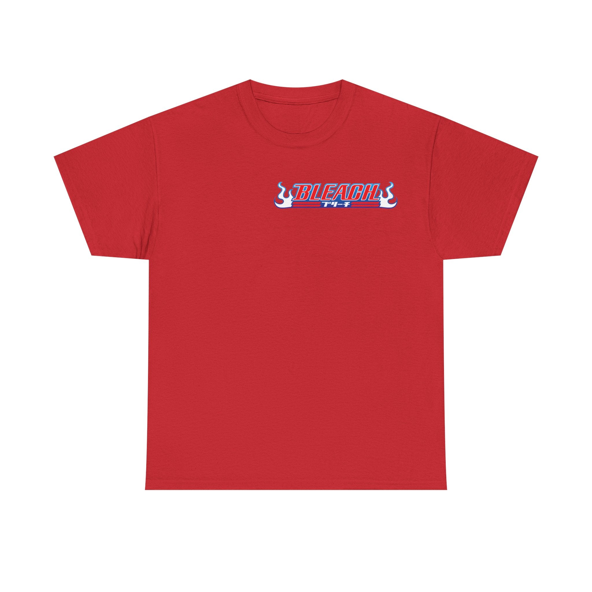 Graphic Anime Μπλούζα Bleach Retro Logo – Vintage Back Print