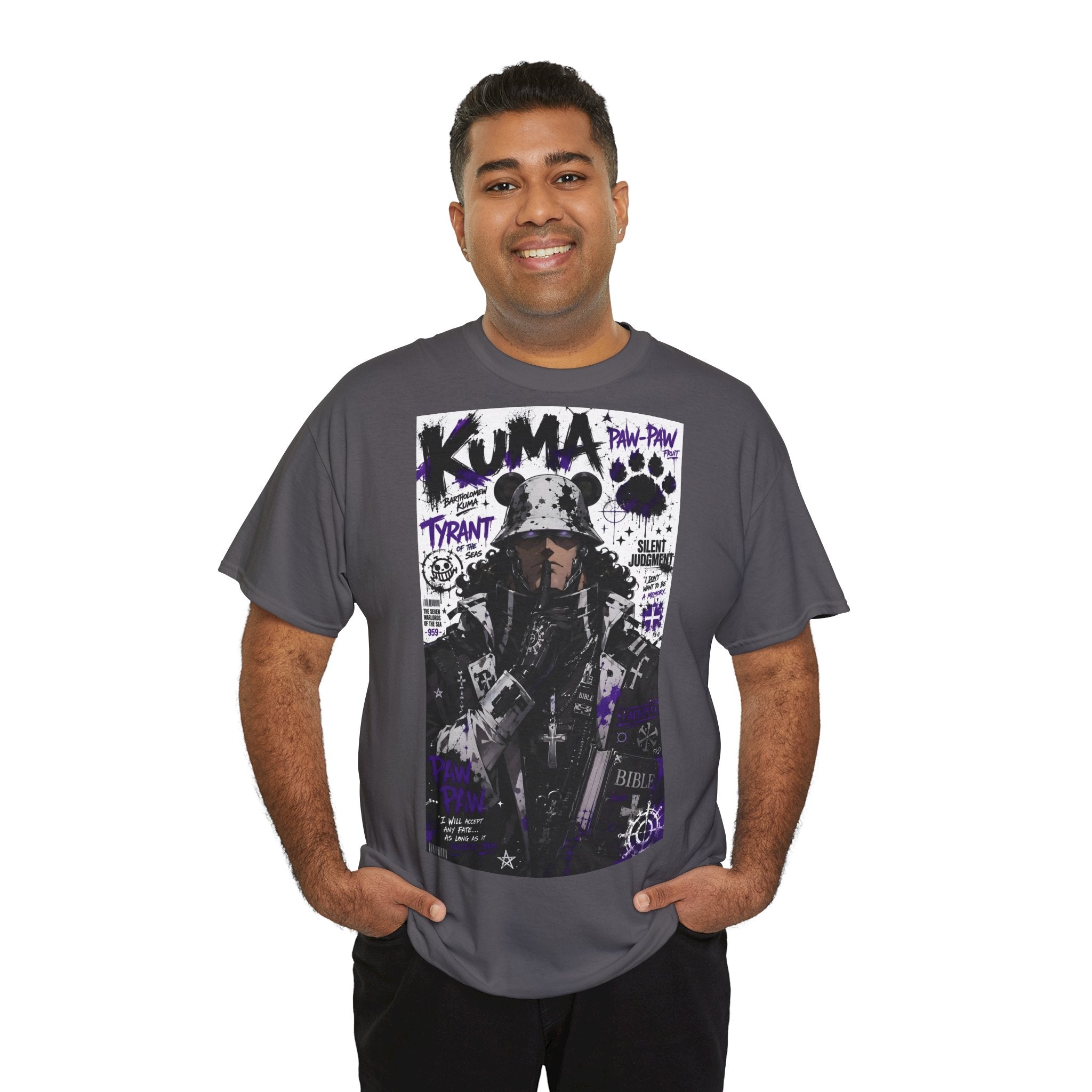 Anime T-Shirt "Bartholomew Kuma Streetwear" PlusVibe (Έως 5XL)