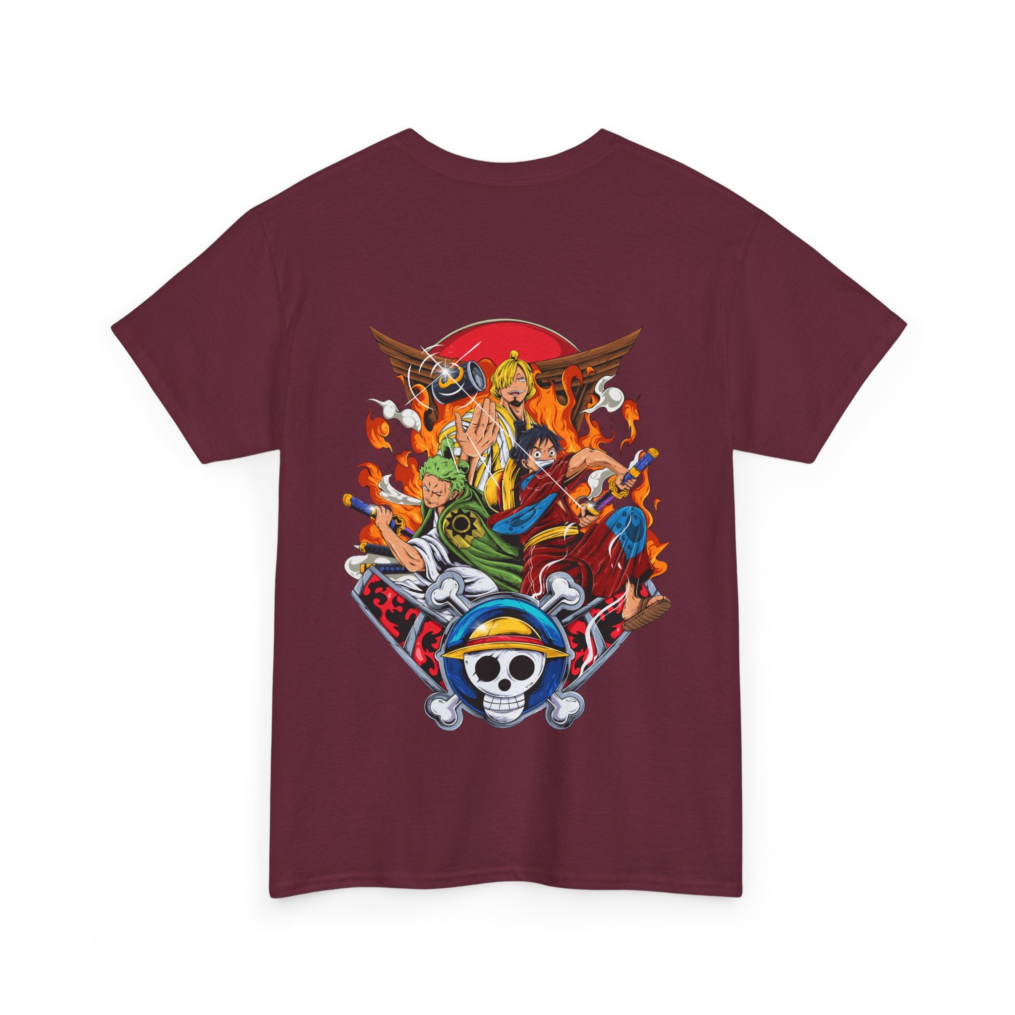 Anime T-Shirt One Piece "Power Trio" PlusVibe (Έως 5XL)