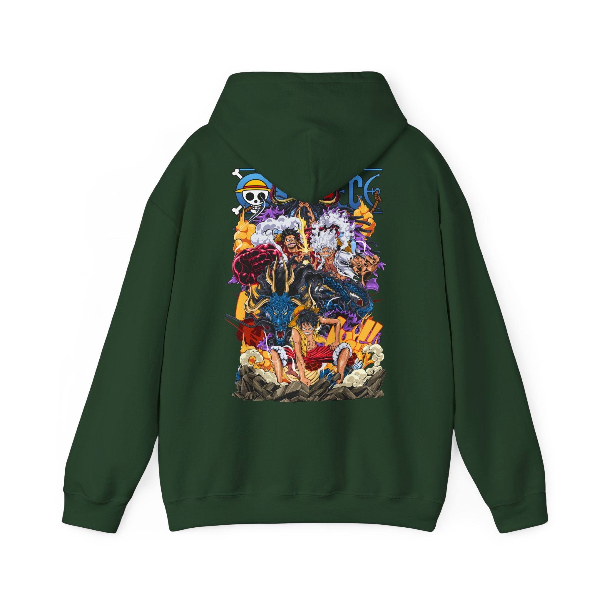 Oversized Φούτερ Luffy Gears Evolution – Unisex Comfort Fit