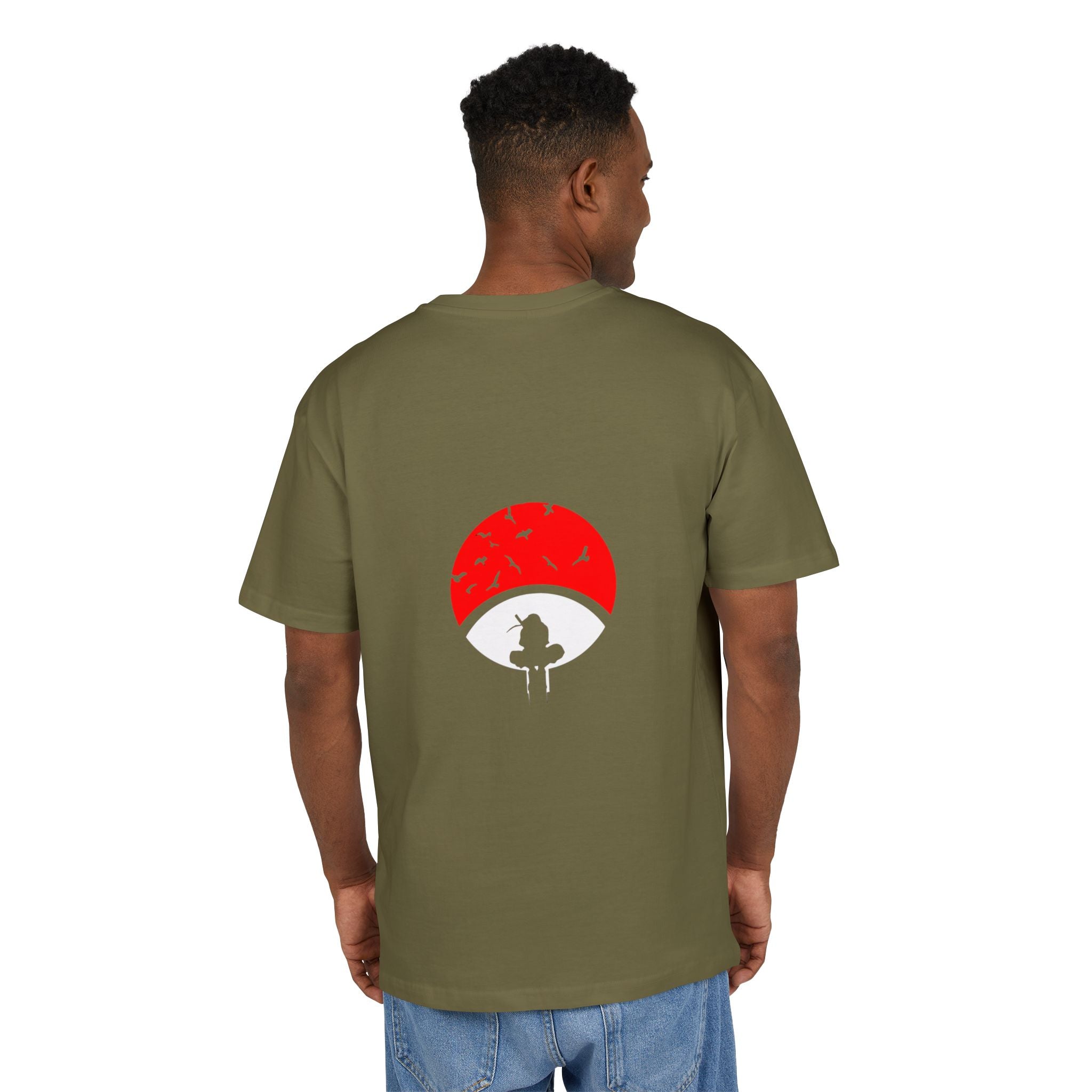 Anime T-Shirt "Itachi Night of Massacre" — Ultra Heavy 300g Boxy Fit (Έως 5XL)