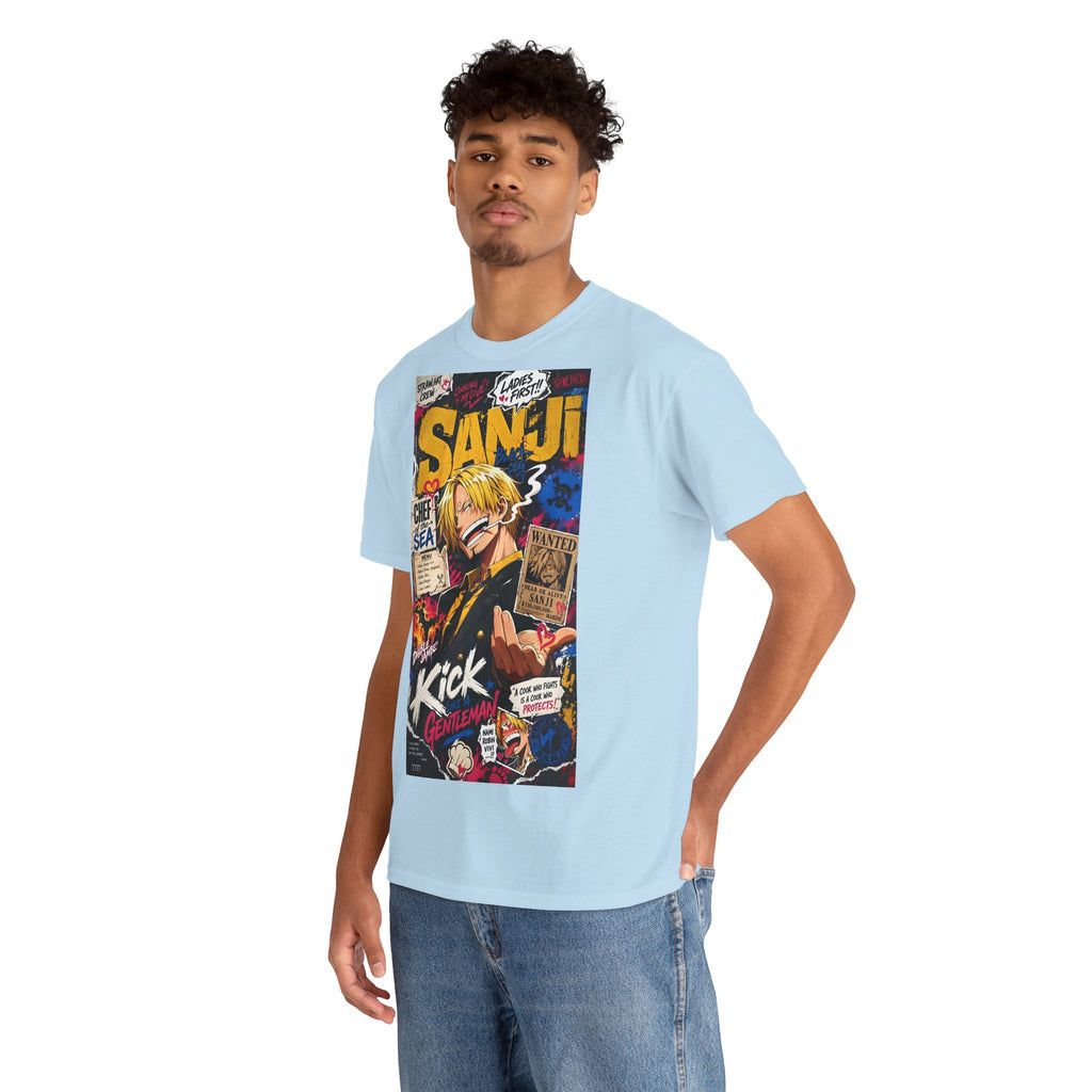 Anime T-Shirt "Vinsmoke Sanji Streetwear" PlusVibe (Έως 5XL)