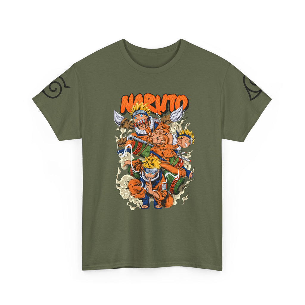 Graphic Anime Μπλούζα Naruto – Premium Character Collage Tee