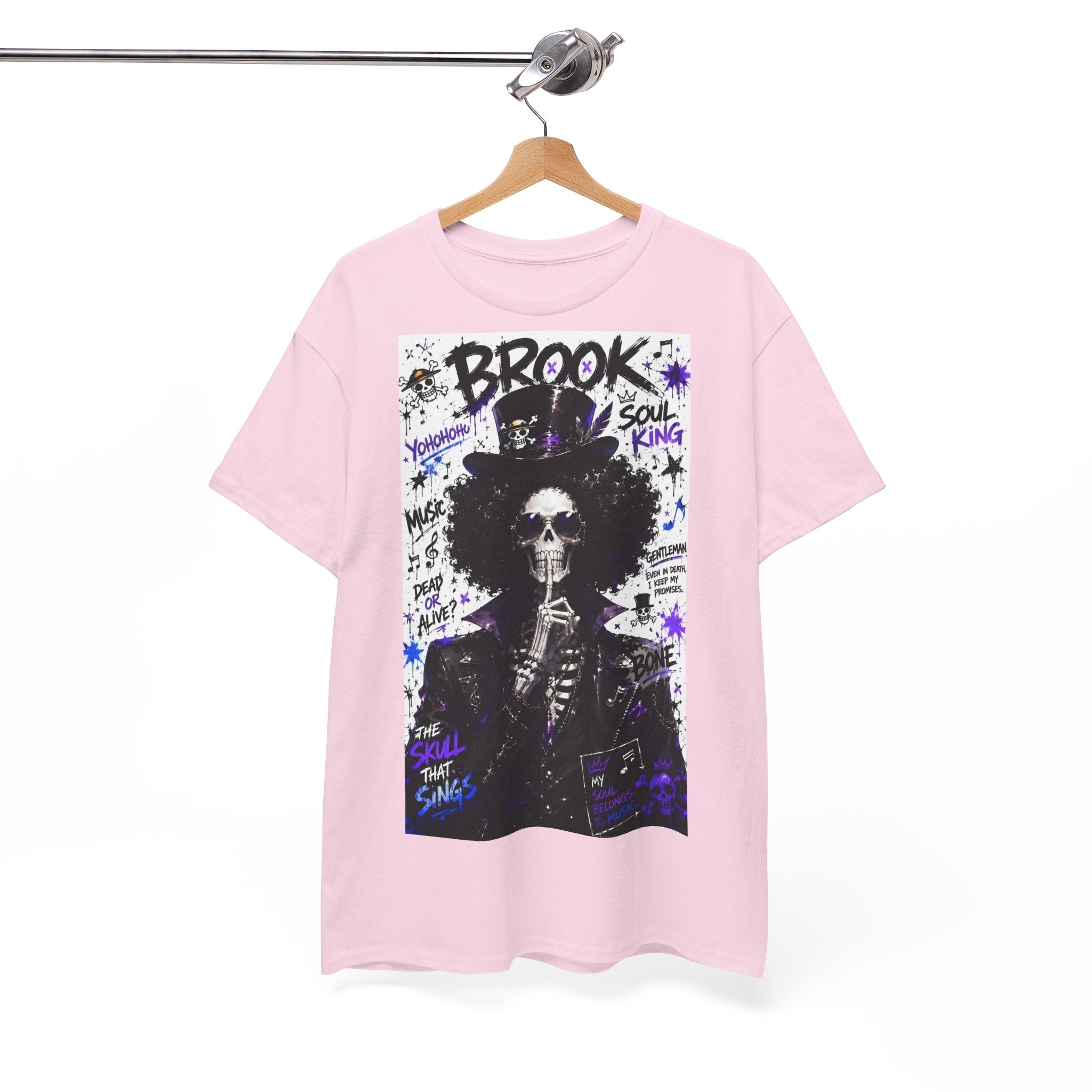 Anime T-Shirt "Soul King Brook Streetwear" PlusVibe (Έως 5XL)