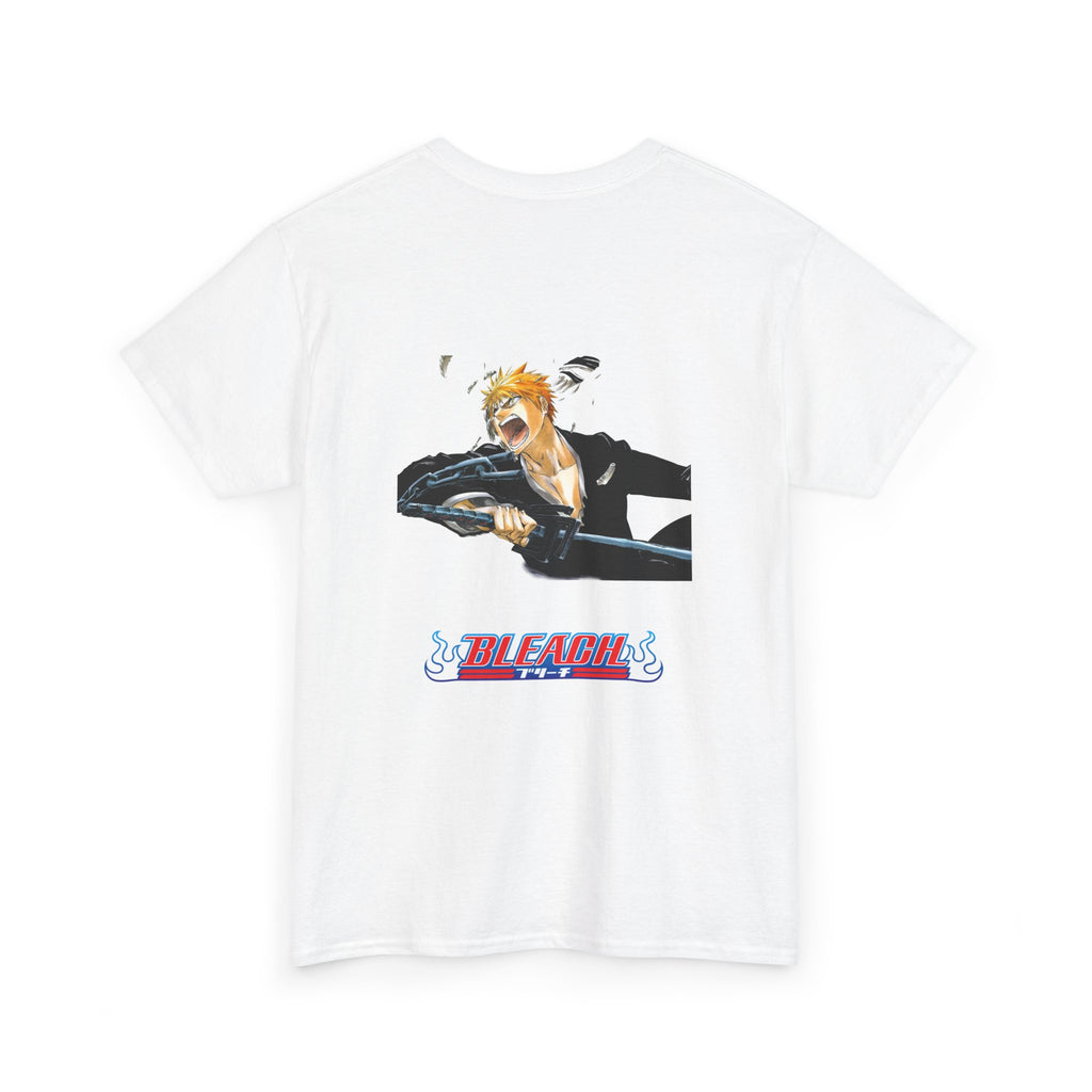 Graphic Anime Μπλούζα Bleach Retro Logo – Vintage Back Print