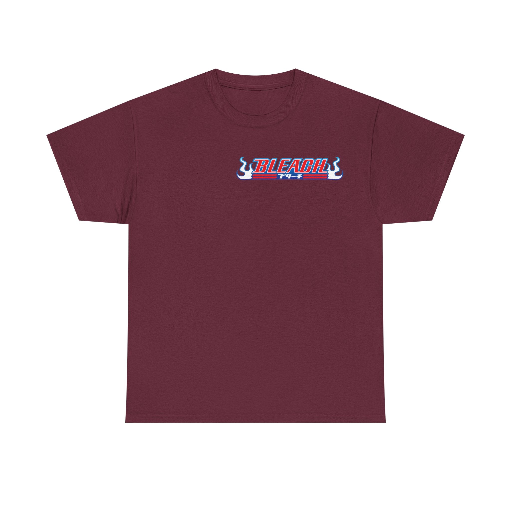 Graphic Anime Μπλούζα Bleach Retro Logo – Vintage Back Print