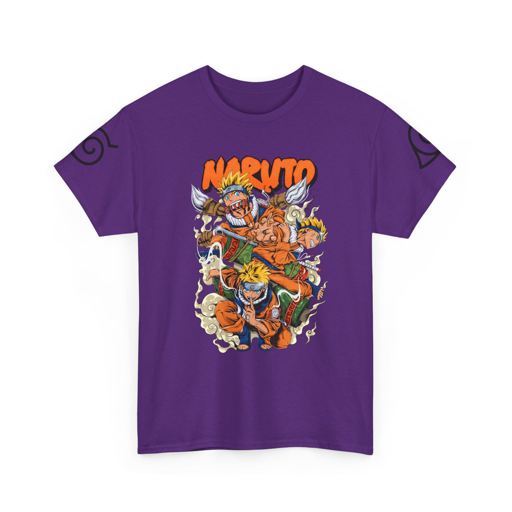Graphic Anime Μπλούζα Naruto – Premium Character Collage Tee