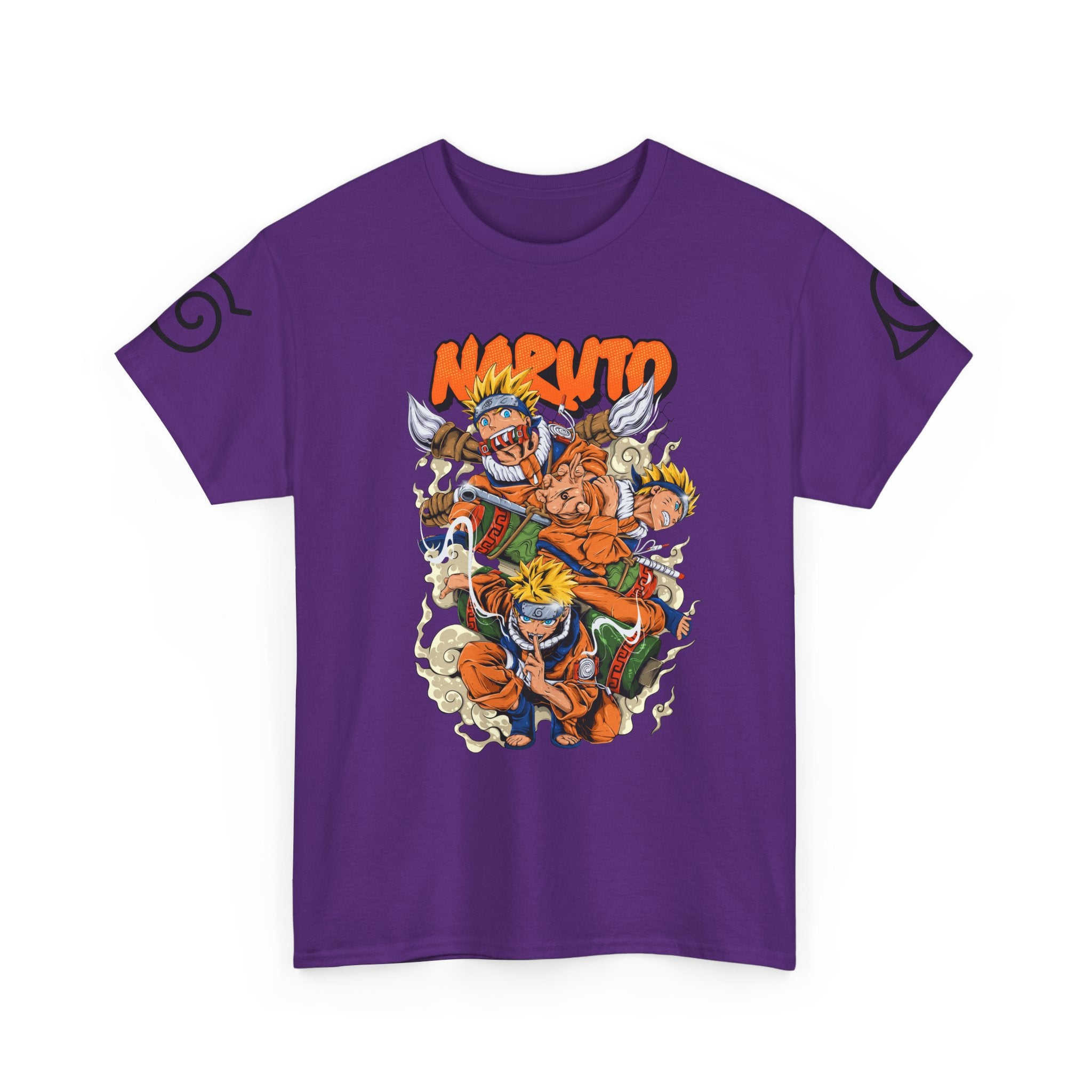 Graphic Anime Μπλούζα Naruto – Premium Character Collage Tee