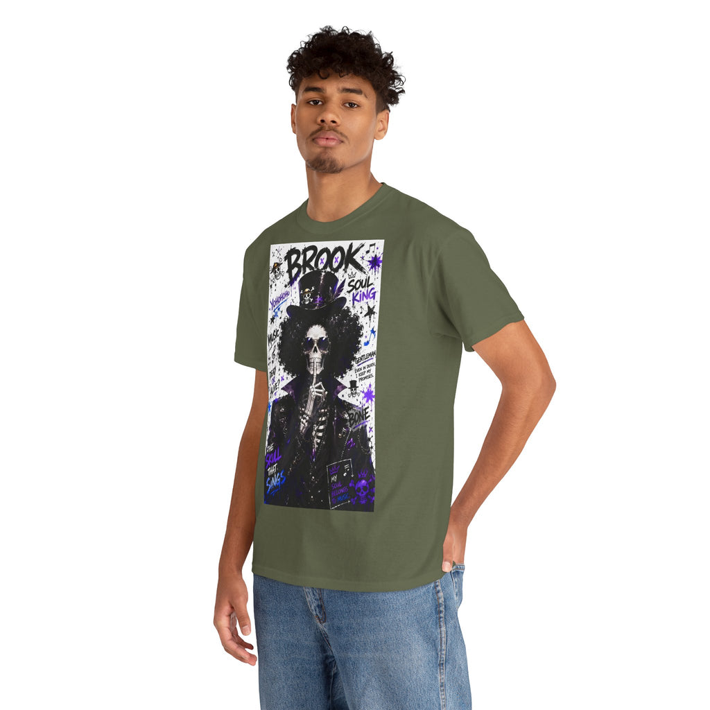 Anime T-Shirt "Soul King Brook Streetwear" PlusVibe (Έως 5XL)