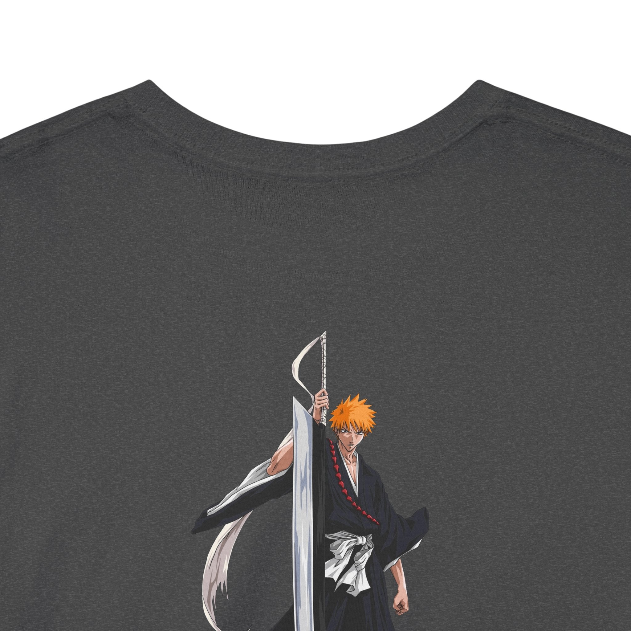 Anime T-Shirt Bleach "Ichigo Kurosaki" Back Graphic PlusVibe (Έως 5XL)