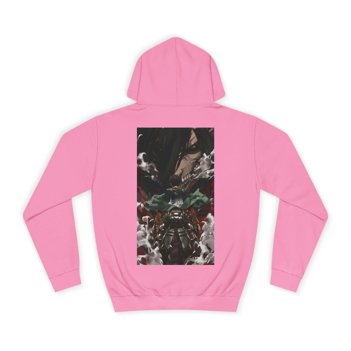 Anime Hoodie "Eren Jaeger Titan Dualism" PlusVibe (Έως 5XL)