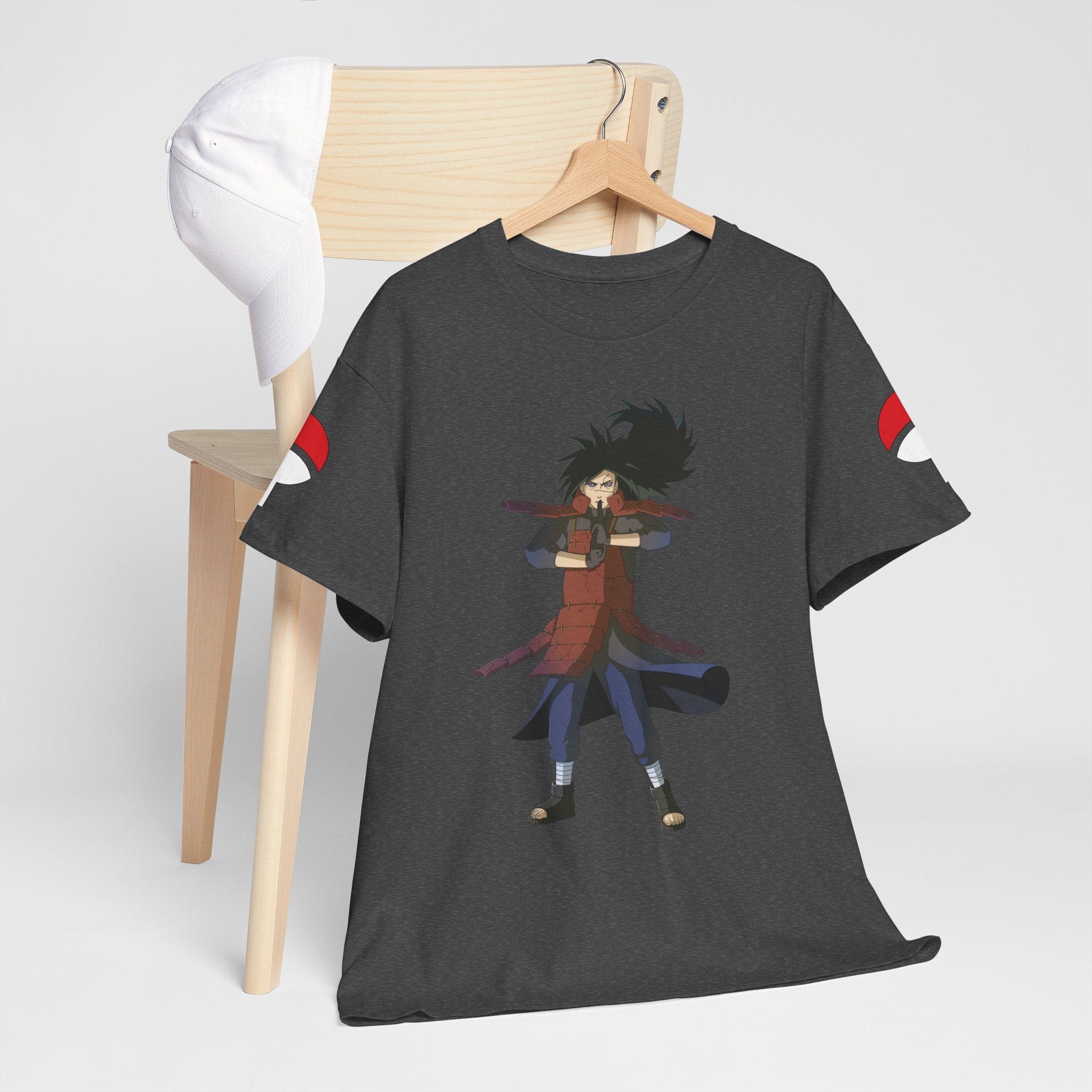 Graphic Anime Μπλούζα Madara – Premium Red Uchiha Symbol Tee