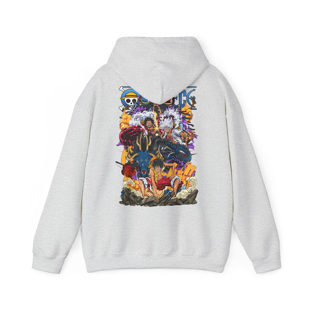 Oversized Φούτερ Luffy Gears Evolution – Unisex Comfort Fit