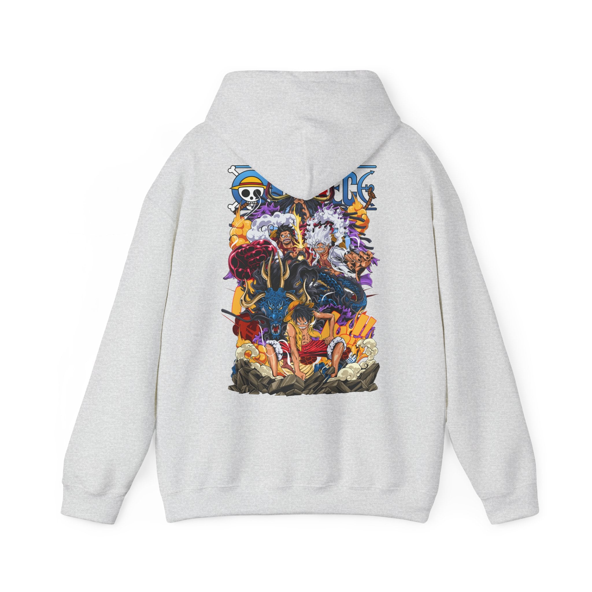 Oversized Φούτερ Luffy Gears Evolution – Unisex Comfort Fit