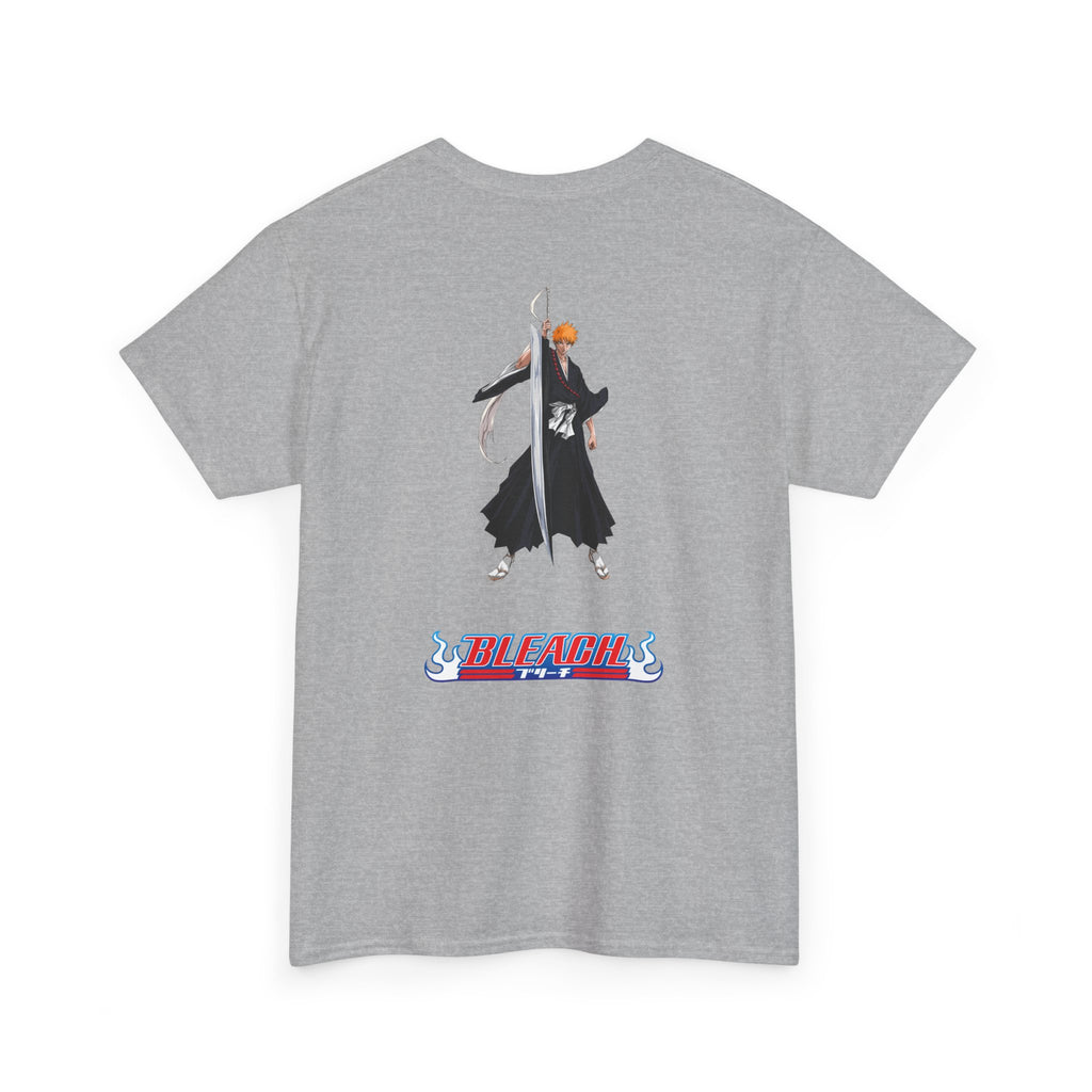 Anime T-Shirt Bleach "Ichigo Kurosaki" Back Graphic PlusVibe (Έως 5XL)