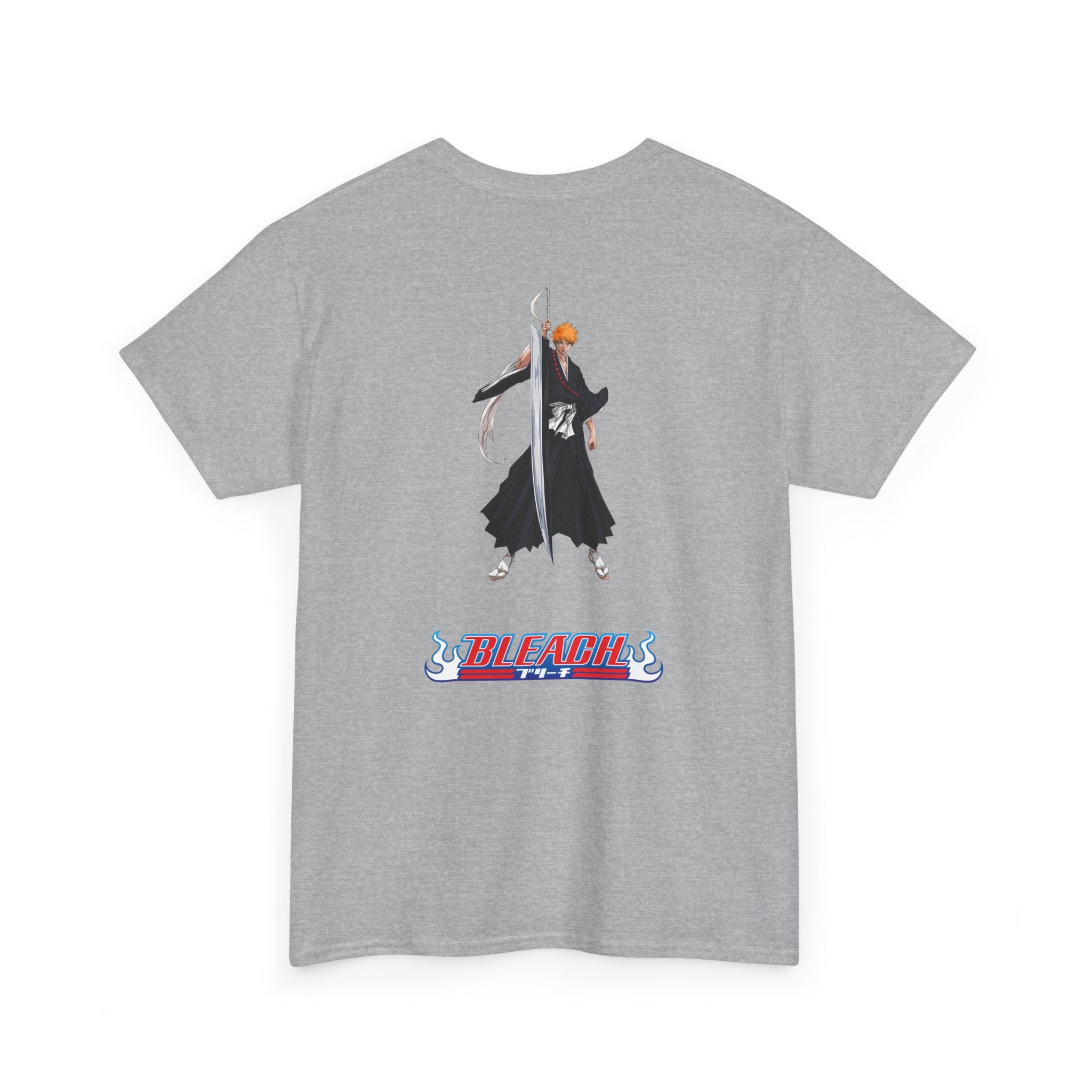 Anime T-Shirt Bleach "Ichigo Kurosaki" Back Graphic PlusVibe (Έως 5XL)