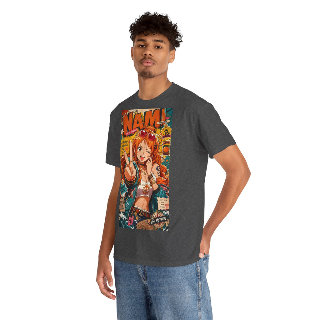 Anime T-Shirt "Nami Cat Burglar Streetwear" PlusVibe (Έως 5XL)