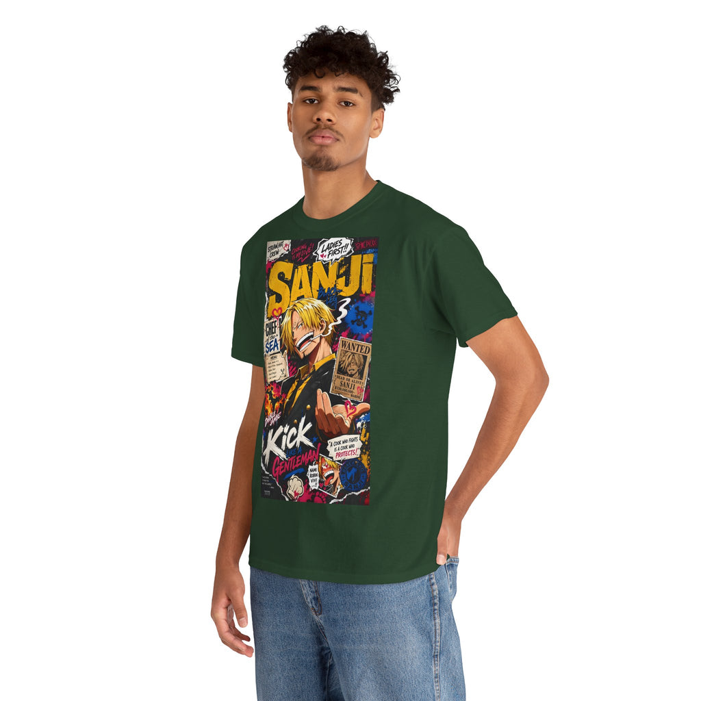 Anime T-Shirt "Vinsmoke Sanji Streetwear" PlusVibe (Έως 5XL)