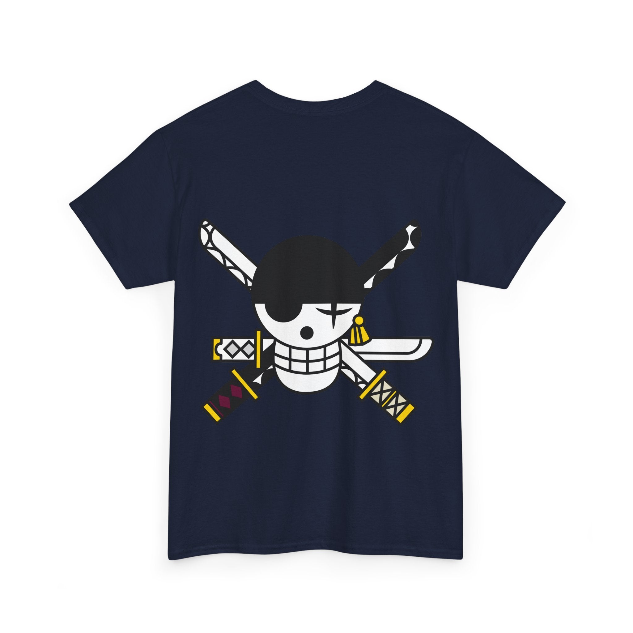 Anime T-Shirt "Zoro Jolly Roger" Backprint PlusVibe (Έως 5XL)