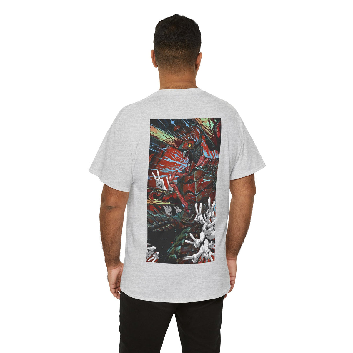Anime T-Shirt "Denji Demon Final Form" PlusVibe (Έως 5XL)