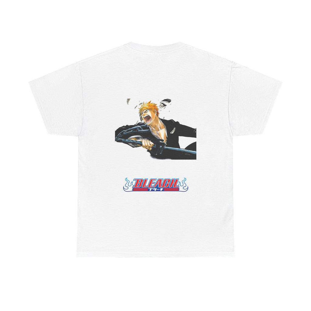 Graphic Anime Μπλούζα Bleach Retro Logo – Vintage Back Print