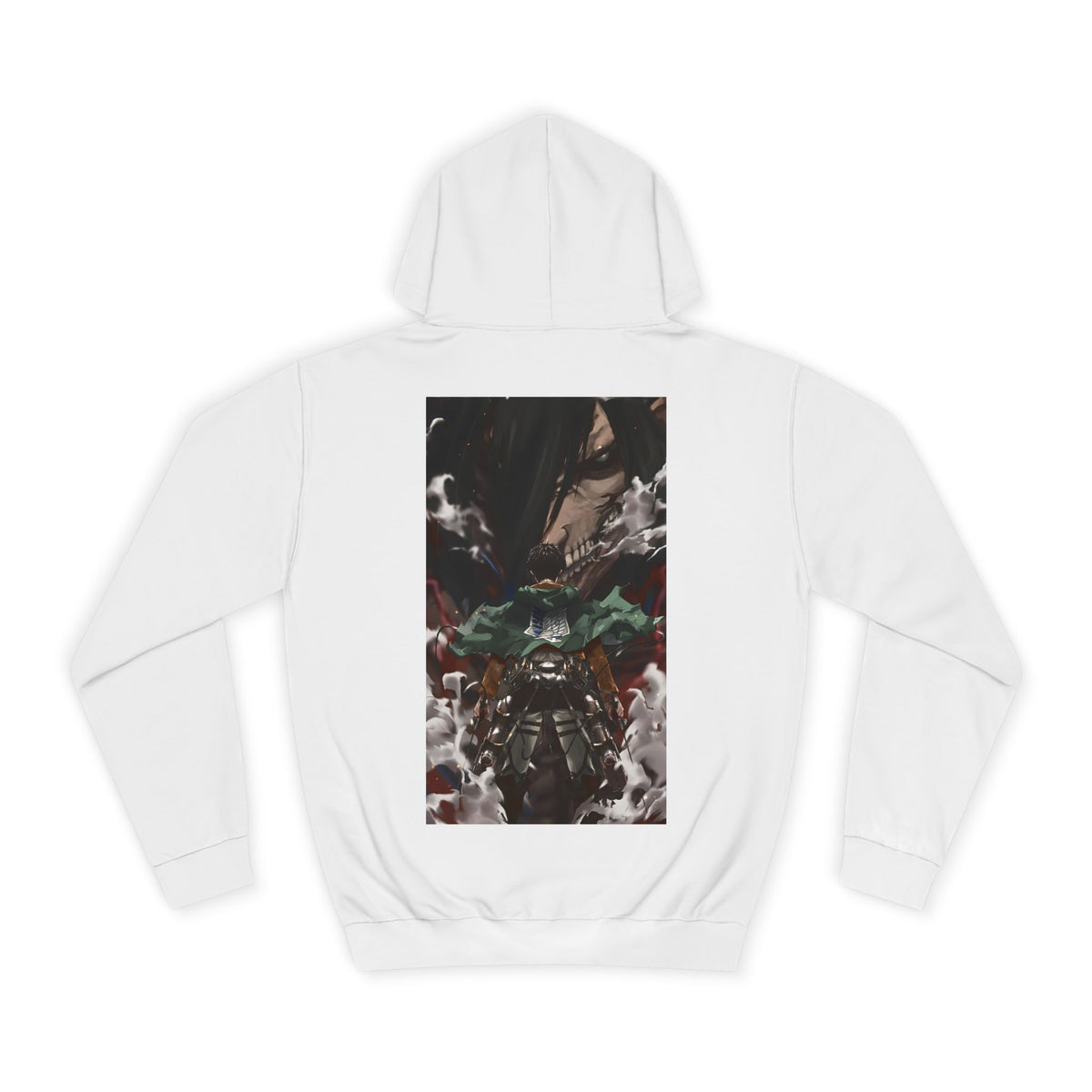 Anime Hoodie "Eren Jaeger Titan Dualism" PlusVibe (Έως 5XL)