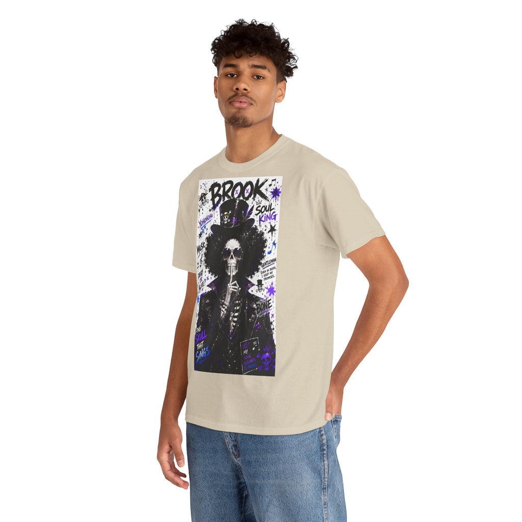 Anime T-Shirt "Soul King Brook Streetwear" PlusVibe (Έως 5XL)