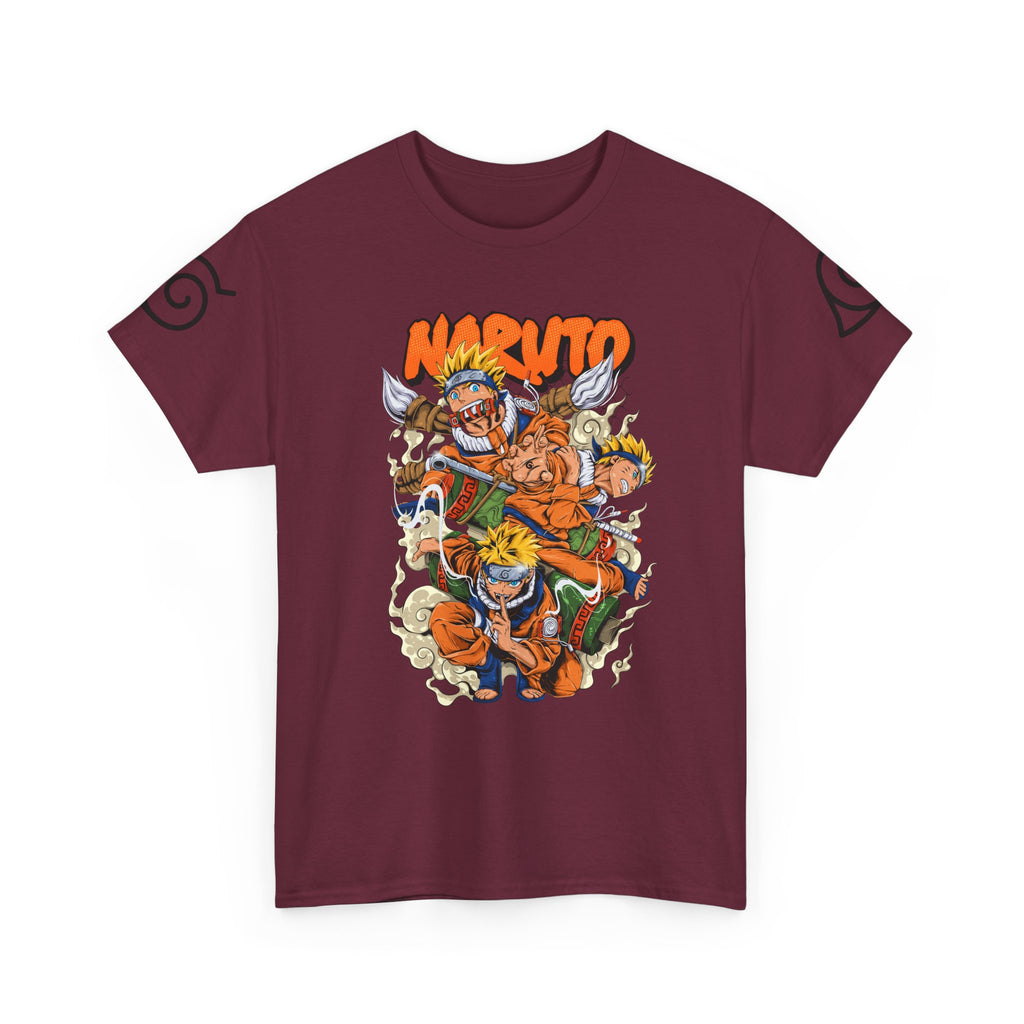 Graphic Anime Μπλούζα Naruto – Premium Character Collage Tee