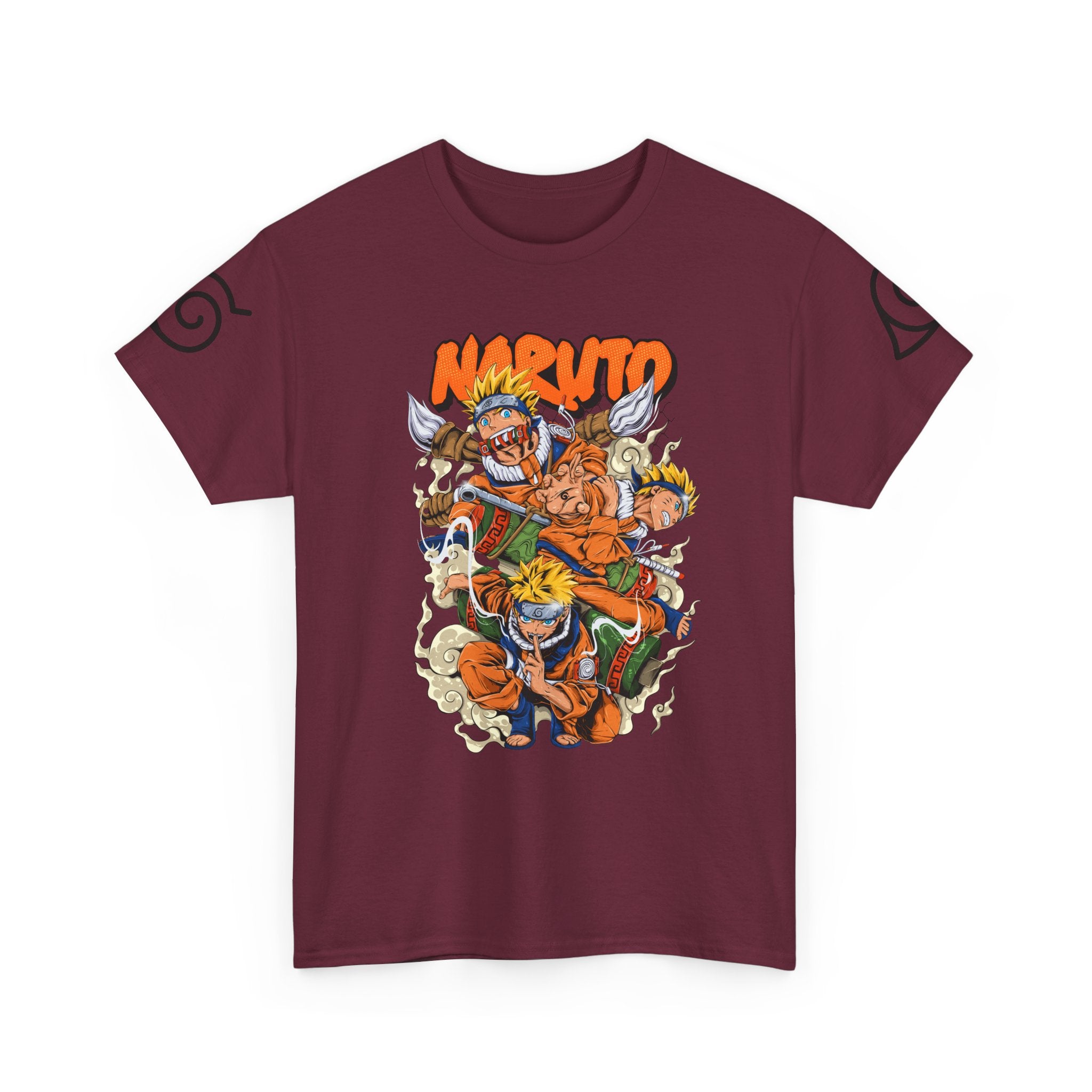 Graphic Anime Μπλούζα Naruto – Premium Character Collage Tee