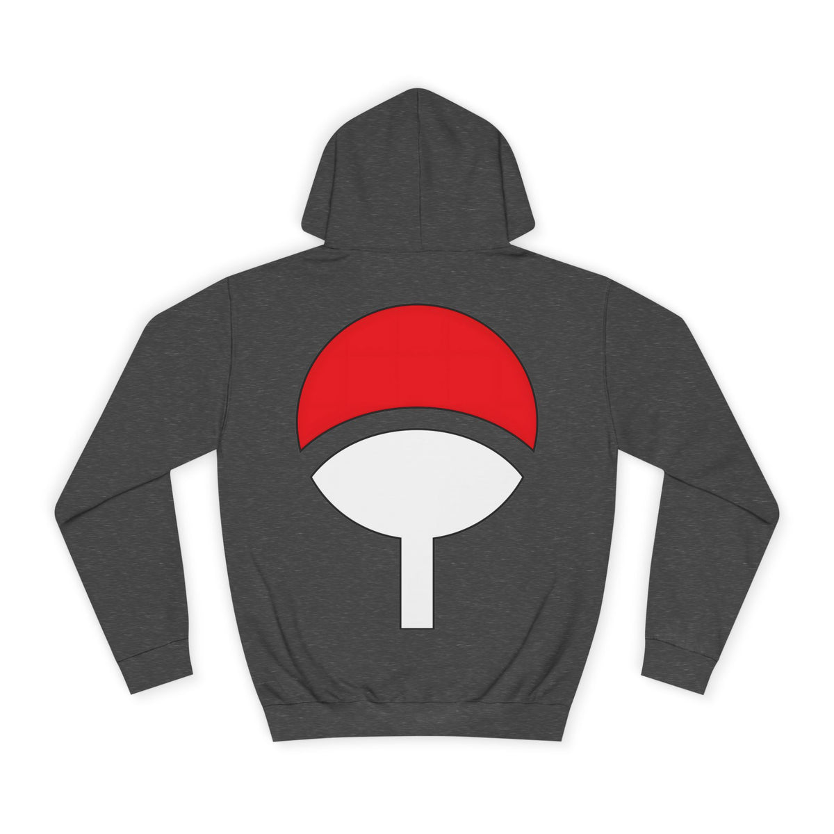 Anime Hoodie "Uchiha Clan Crest" Backprint PlusVibe (Έως 5XL)
