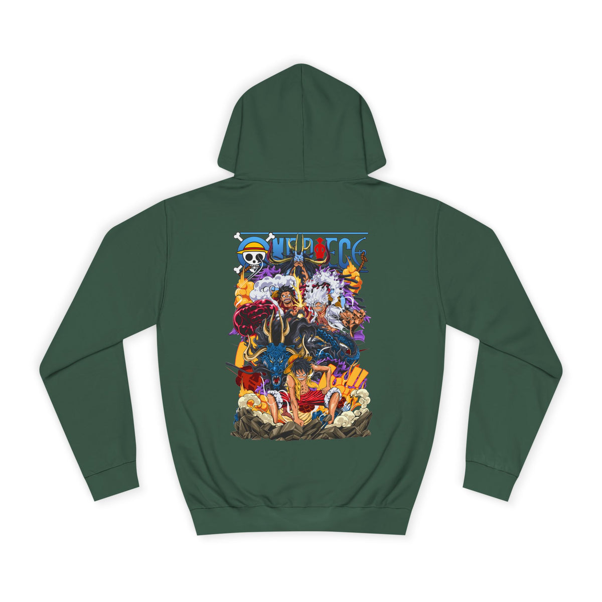 Oversized Φούτερ Luffy Gears Evolution – Unisex Comfort Fit