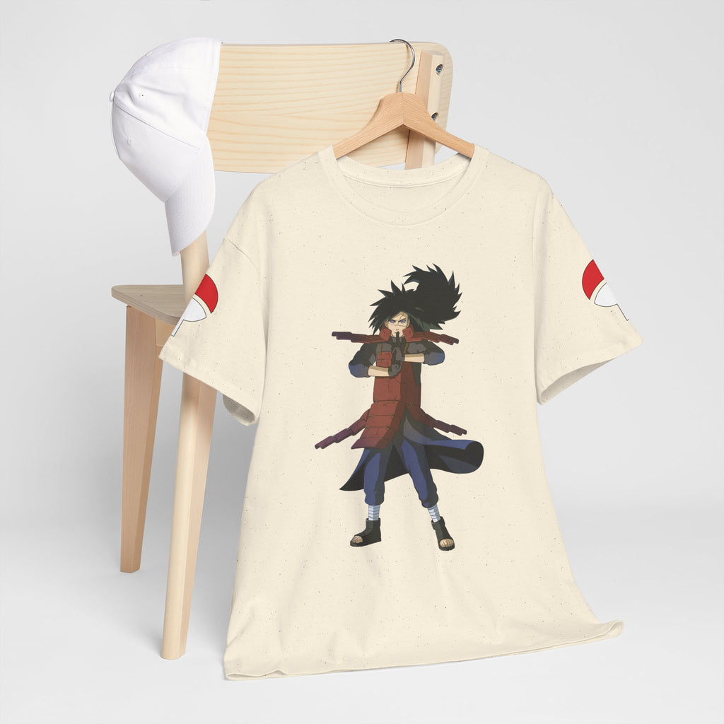 Graphic Anime Μπλούζα Madara – Premium Red Uchiha Symbol Tee