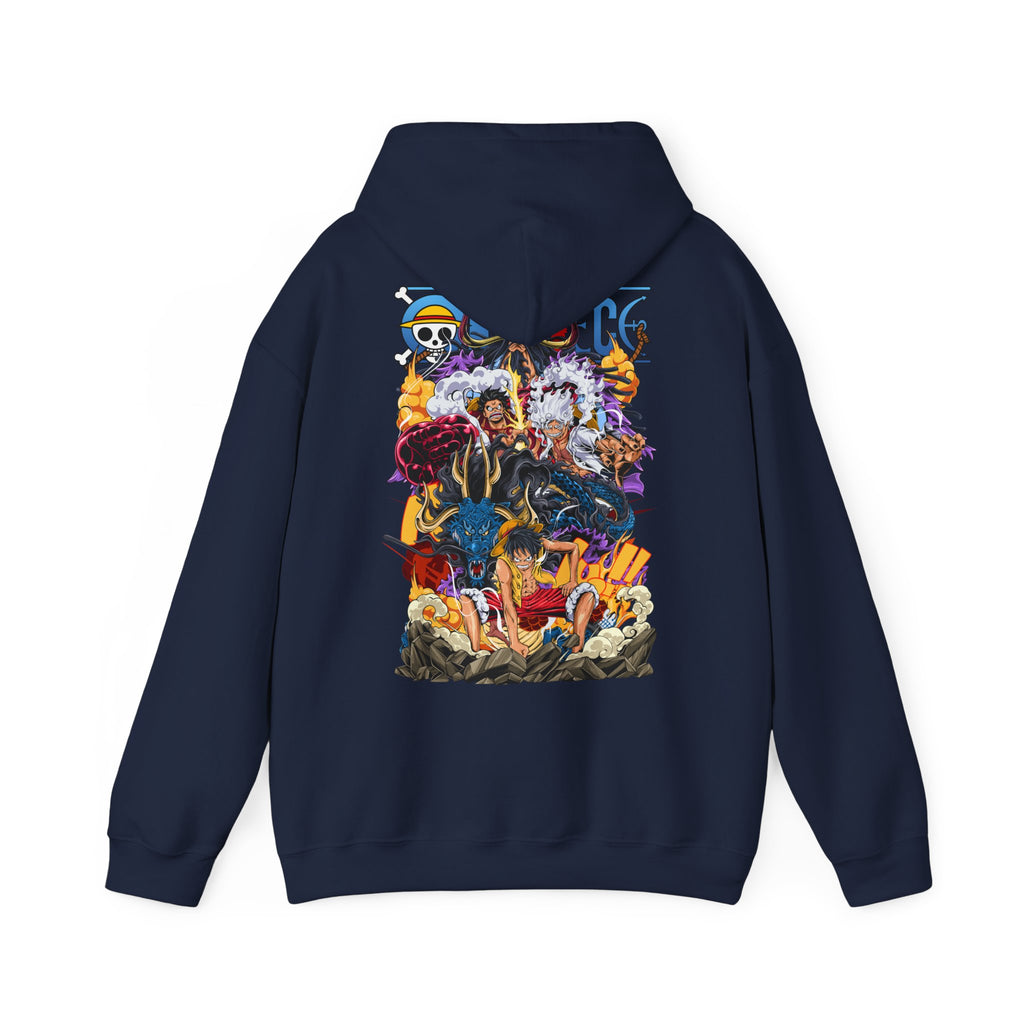 Oversized Φούτερ Luffy Gears Evolution – Unisex Comfort Fit