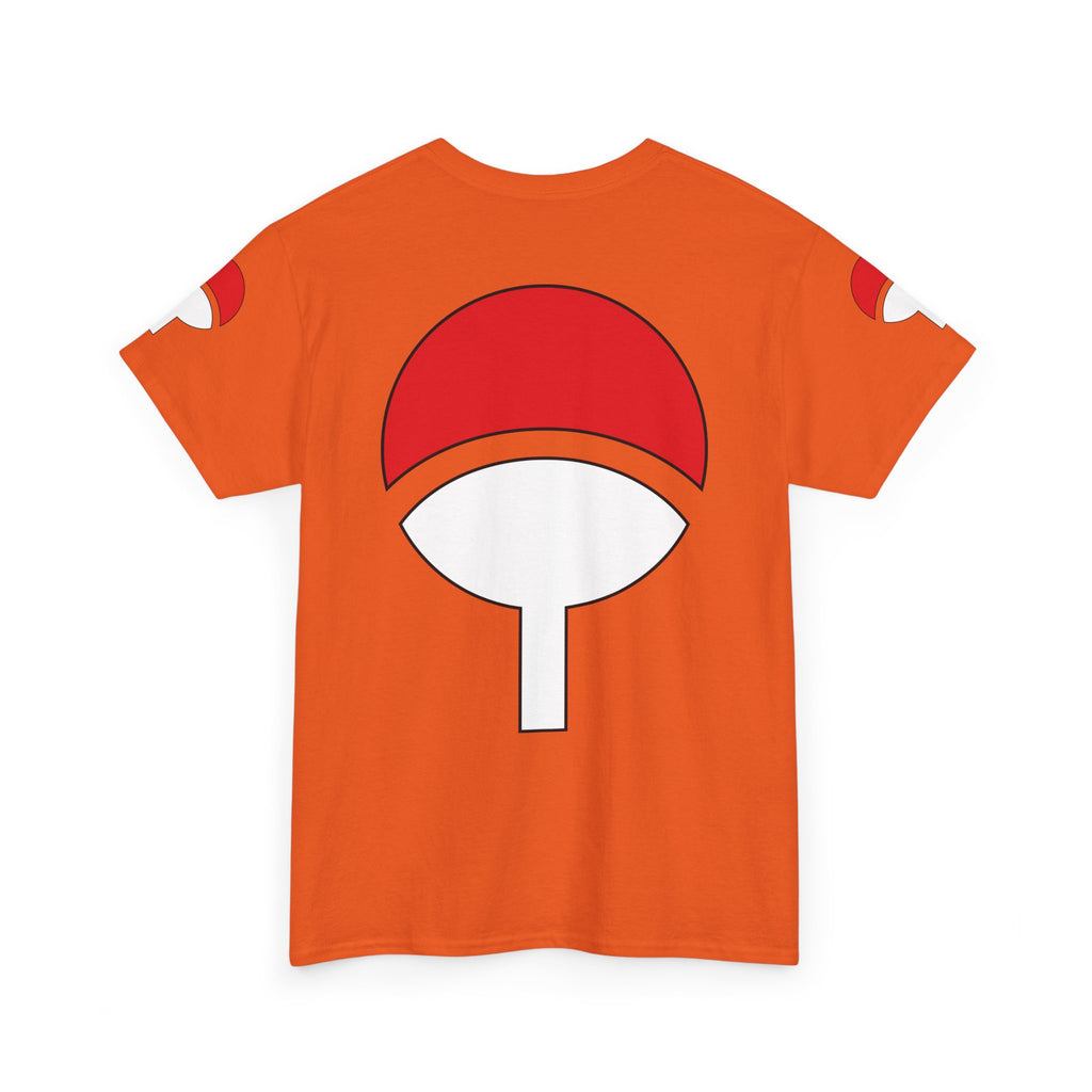 Graphic Anime Μπλούζα Sasuke – Premium Uchiha Clan Logo Tee