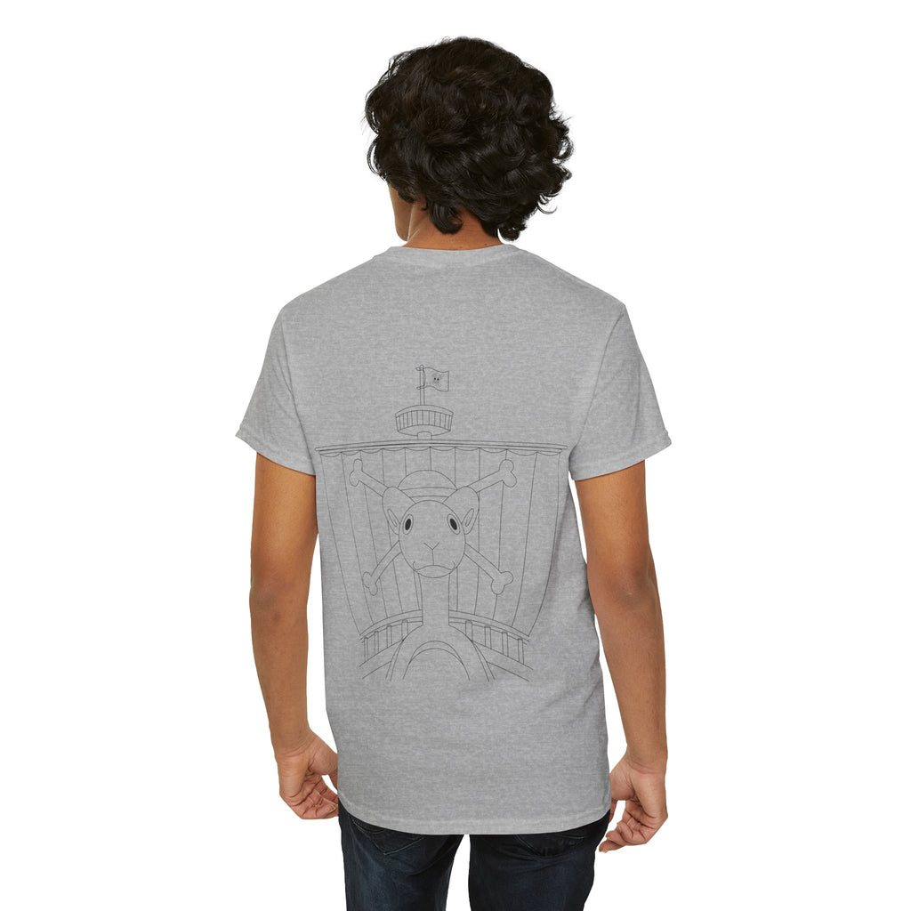 Anime T-Shirt "Going Merry Outline" PlusVibe (Έως 5XL)